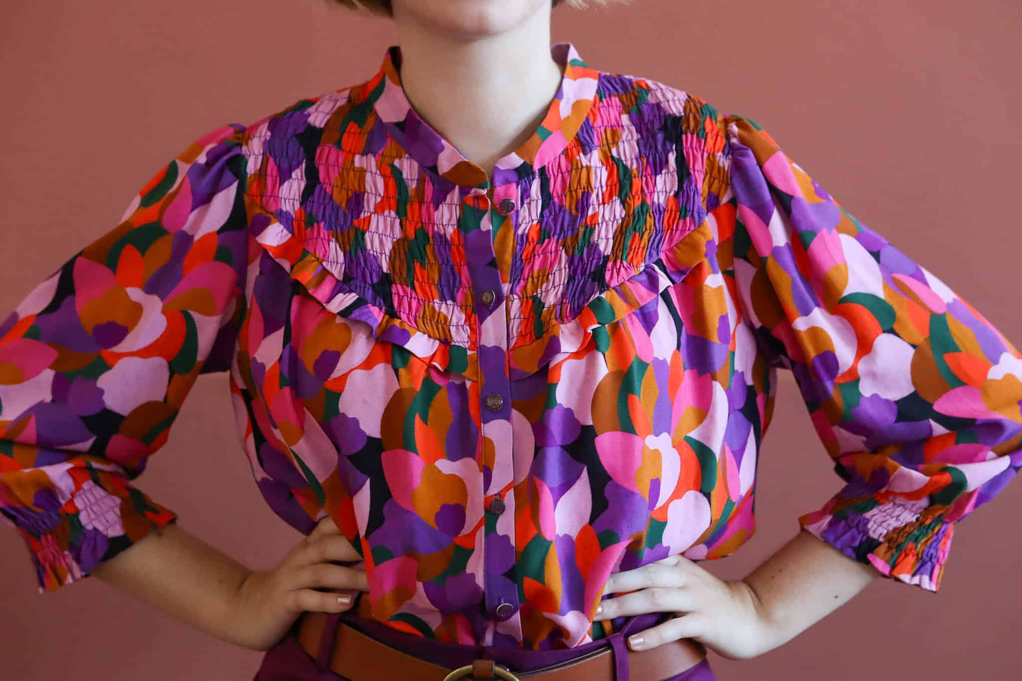 On hacke la blouse Pimpante !