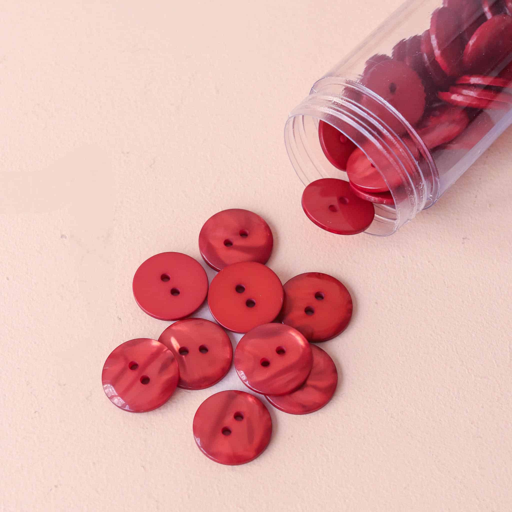 Bouton Sparkle - Terracotta