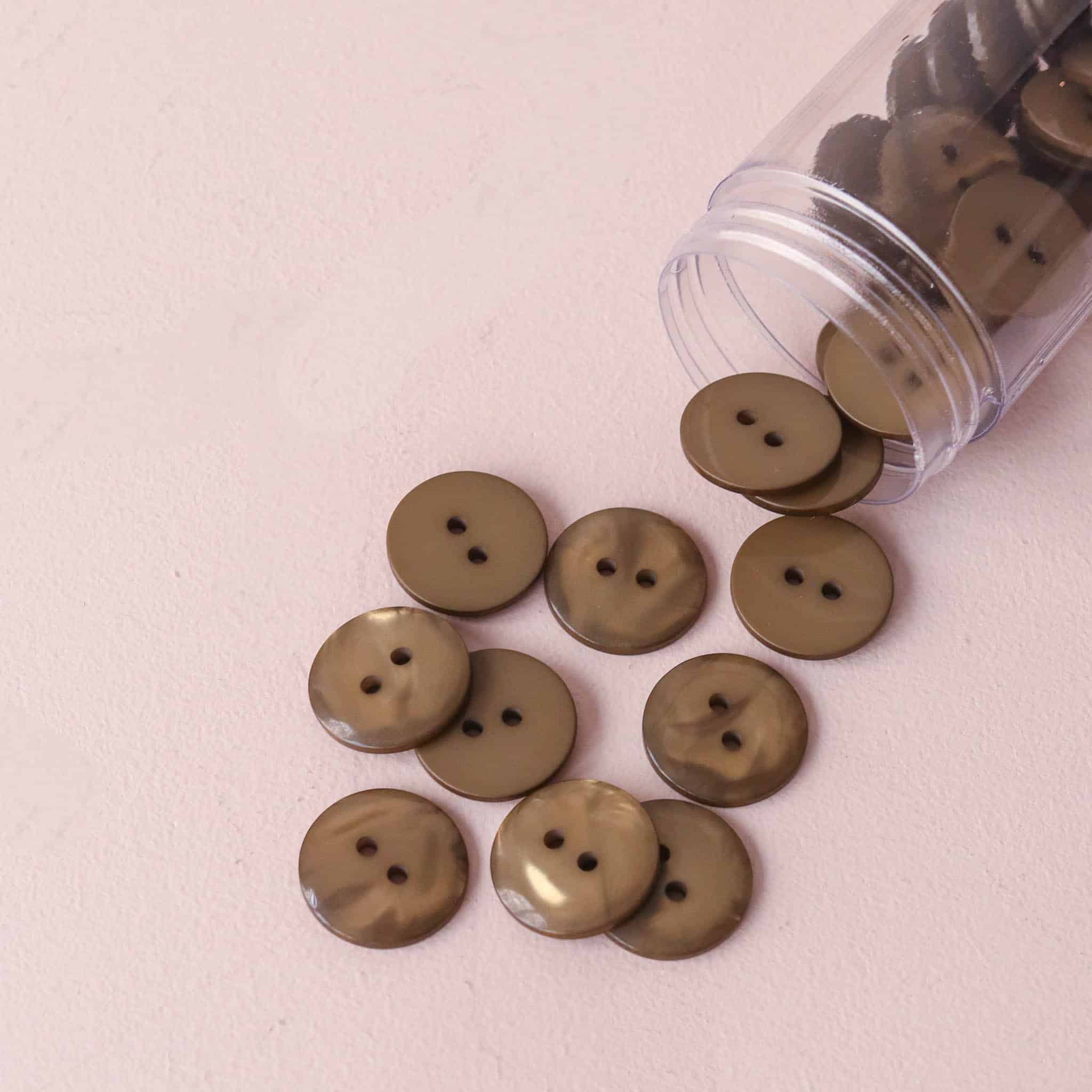 Bouton Sparkle - Kaki