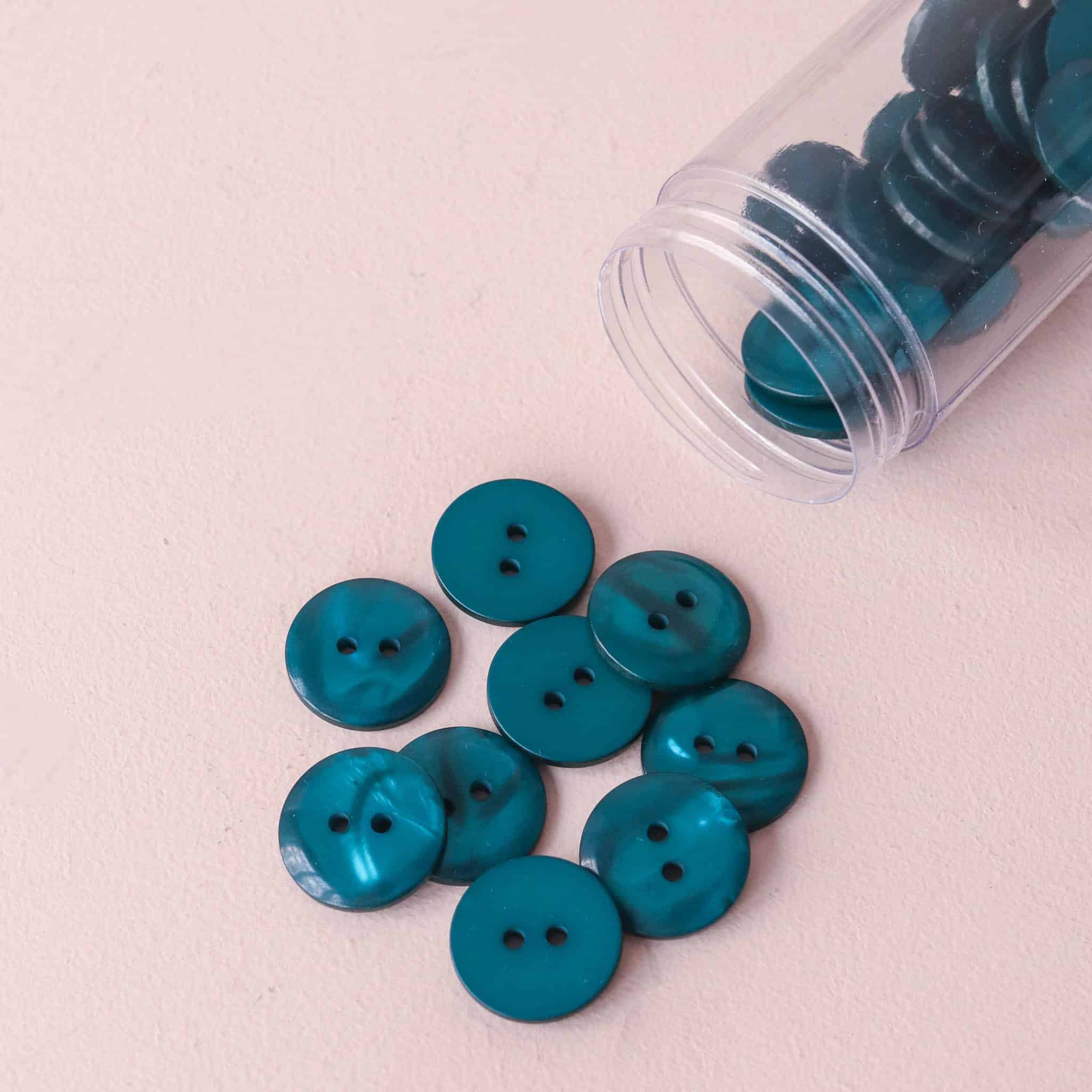 Bouton Sparkle - Vert sapin