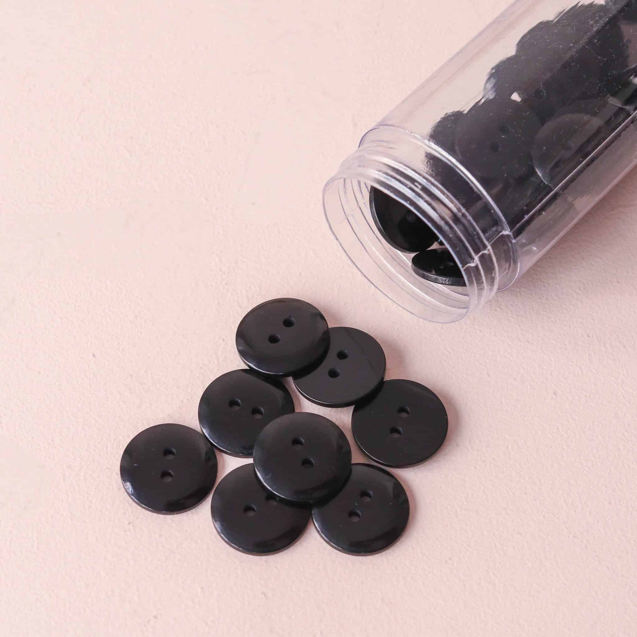 Bouton Sparkle - Noir