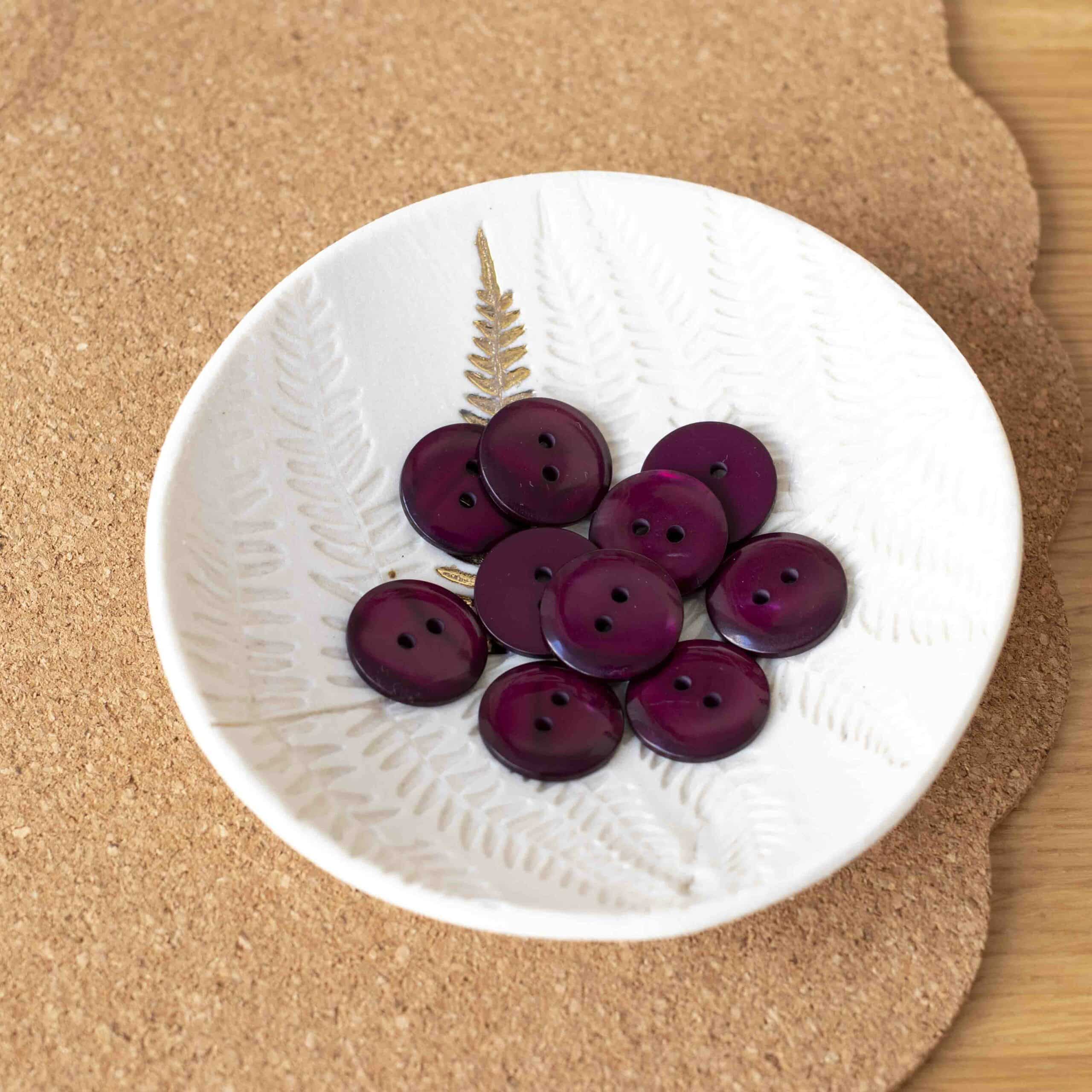 Bouton Sparkle - Violet