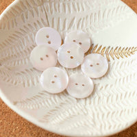 Bouton Sparkle - Blanc cassé