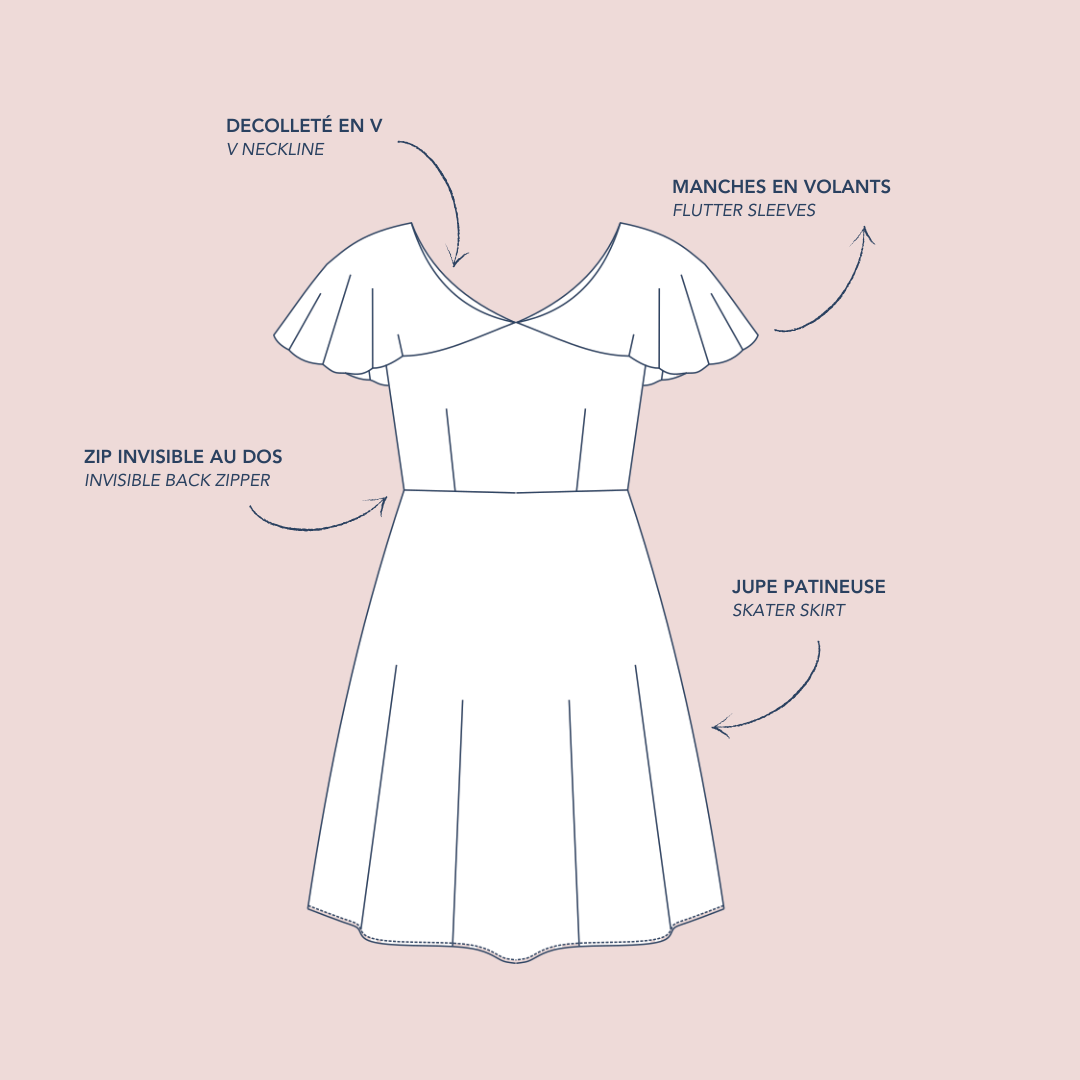 Robe Belle des champs - Pochette