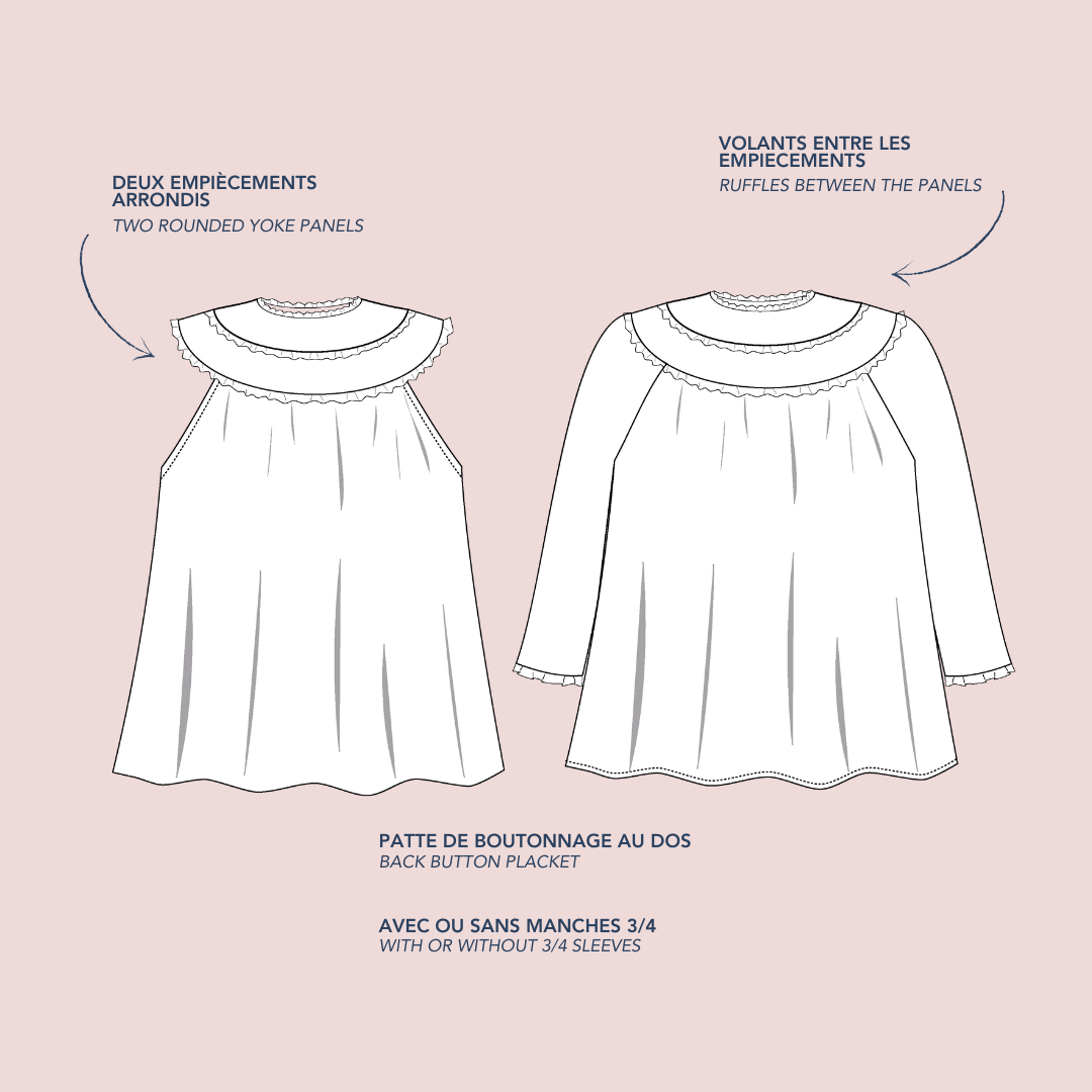 Blouse Délicate - PDF