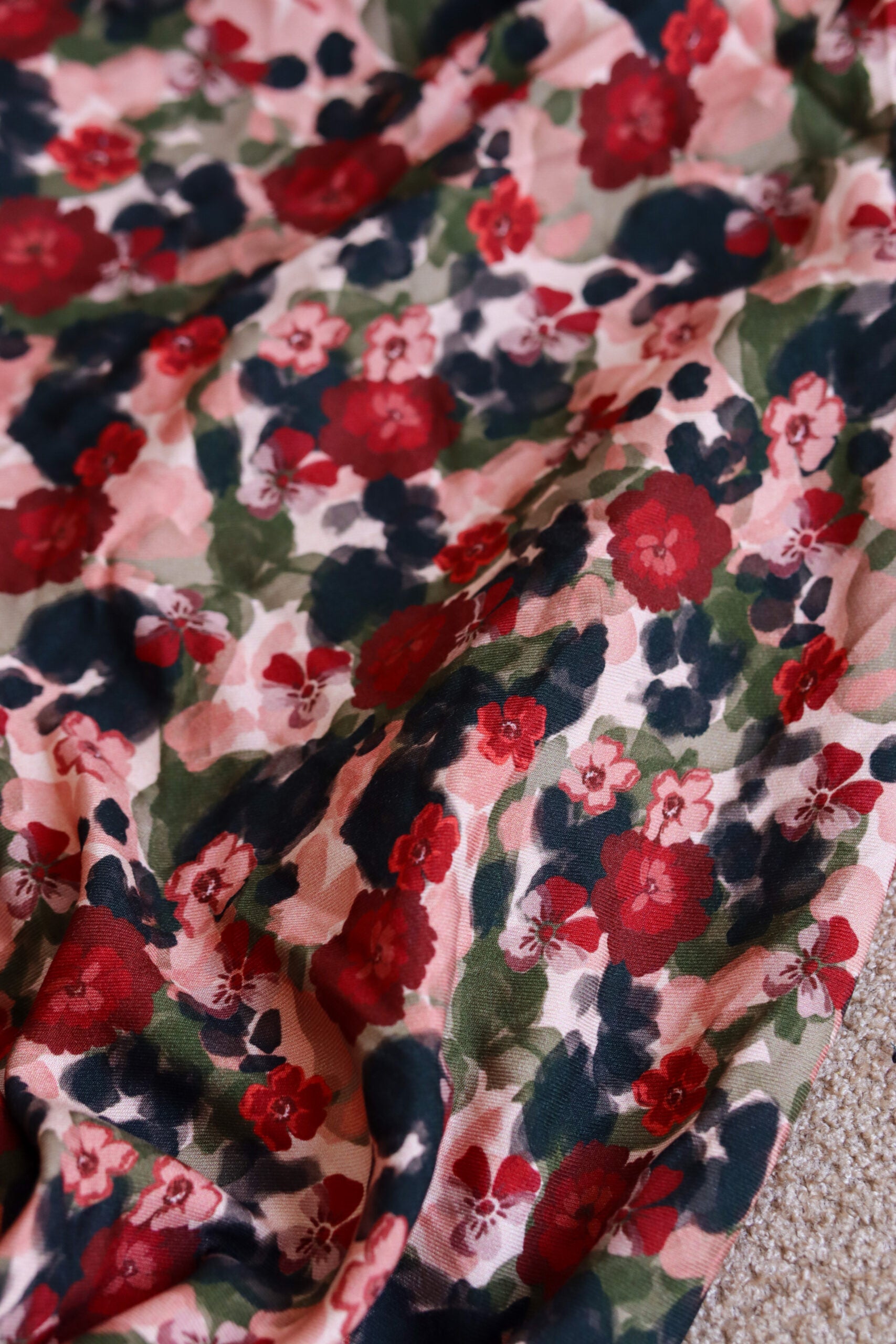 Twill Viscose - Flower Drips