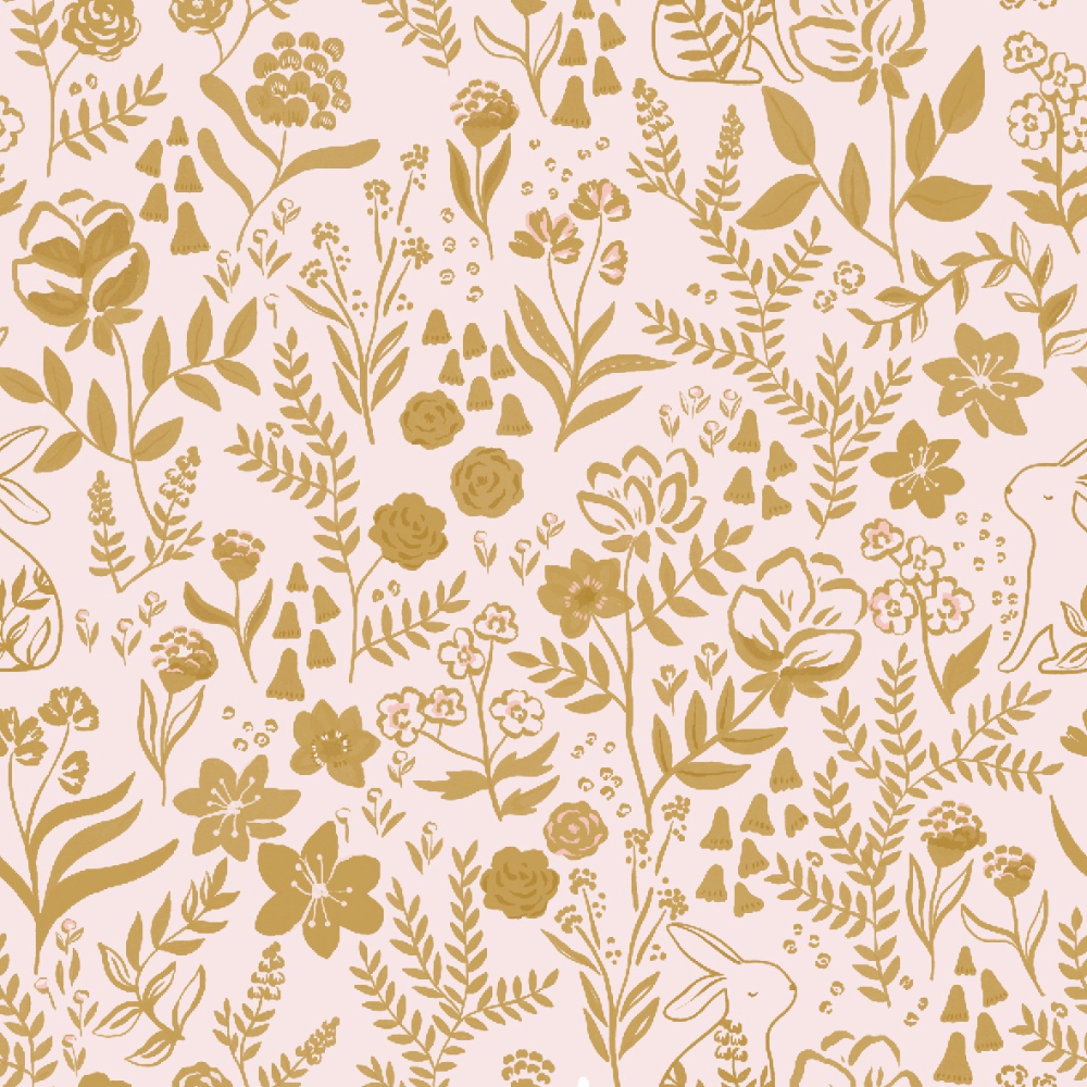 Satin de coton - Garenne enchantée