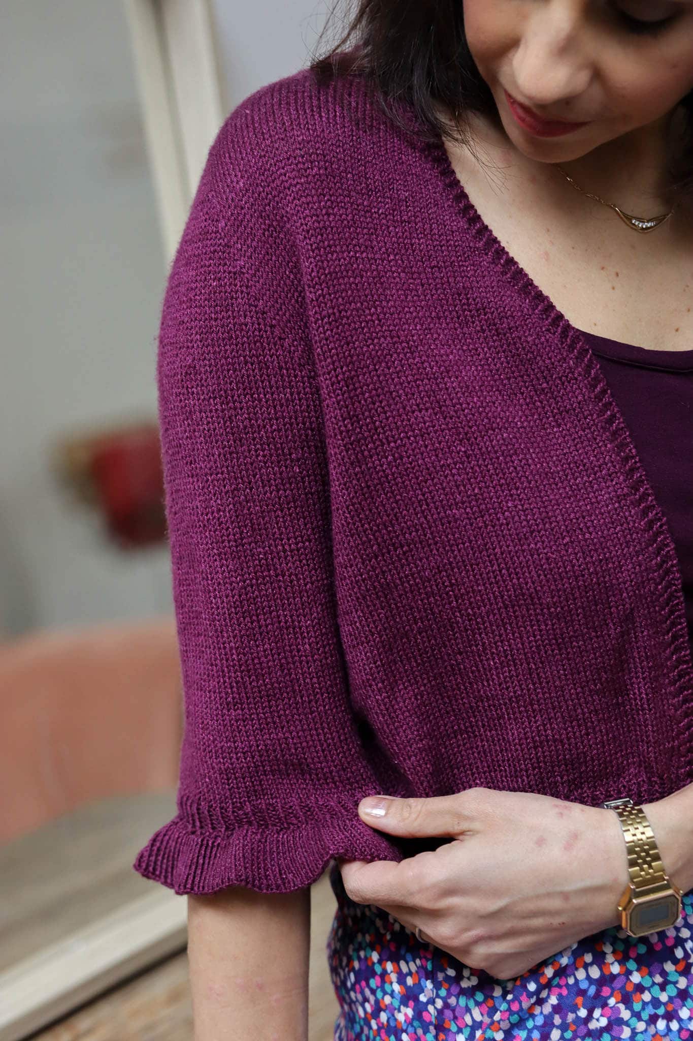 Mérinos & Soie - Violet