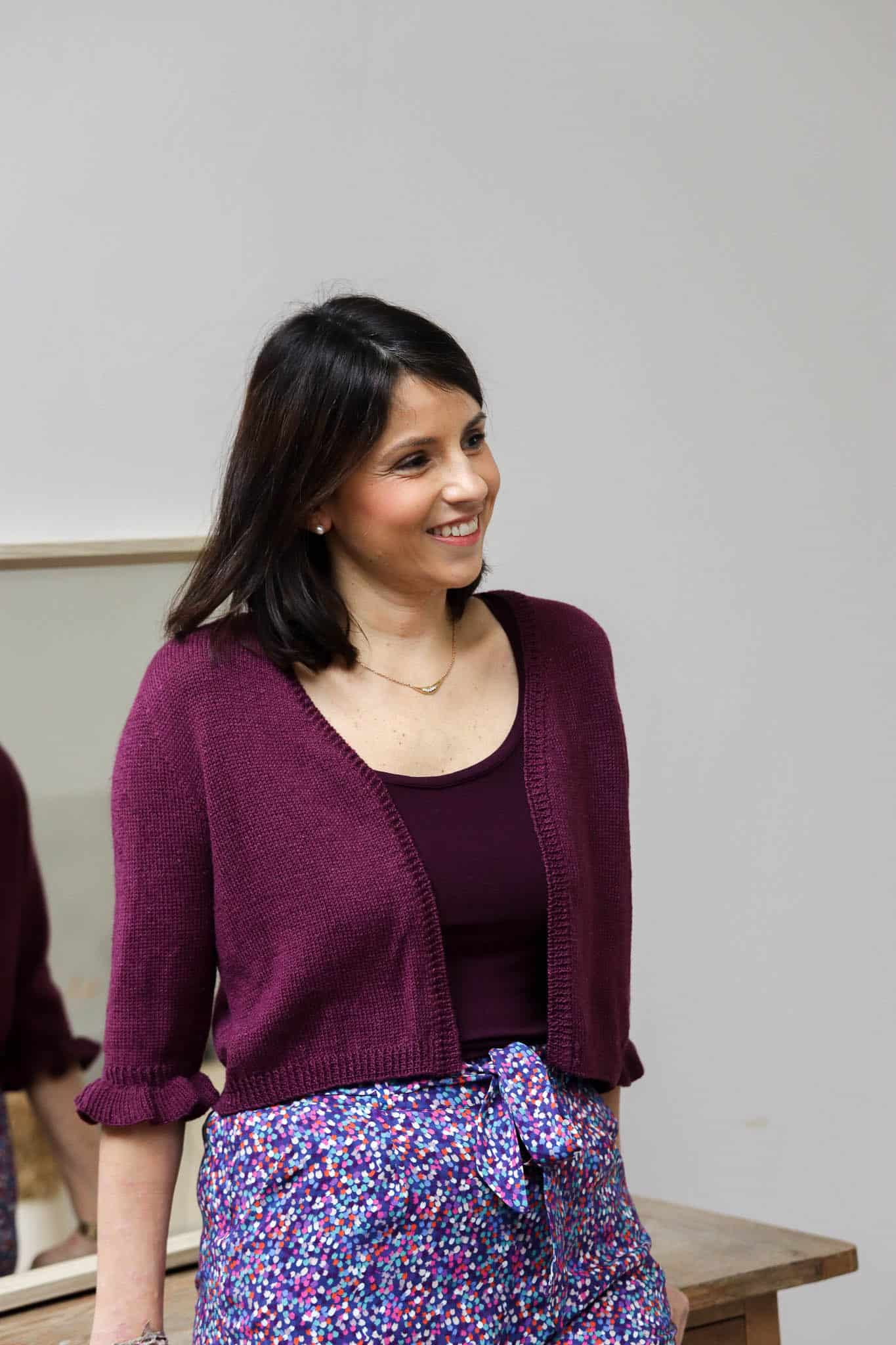 Mérinos & Soie - Violet