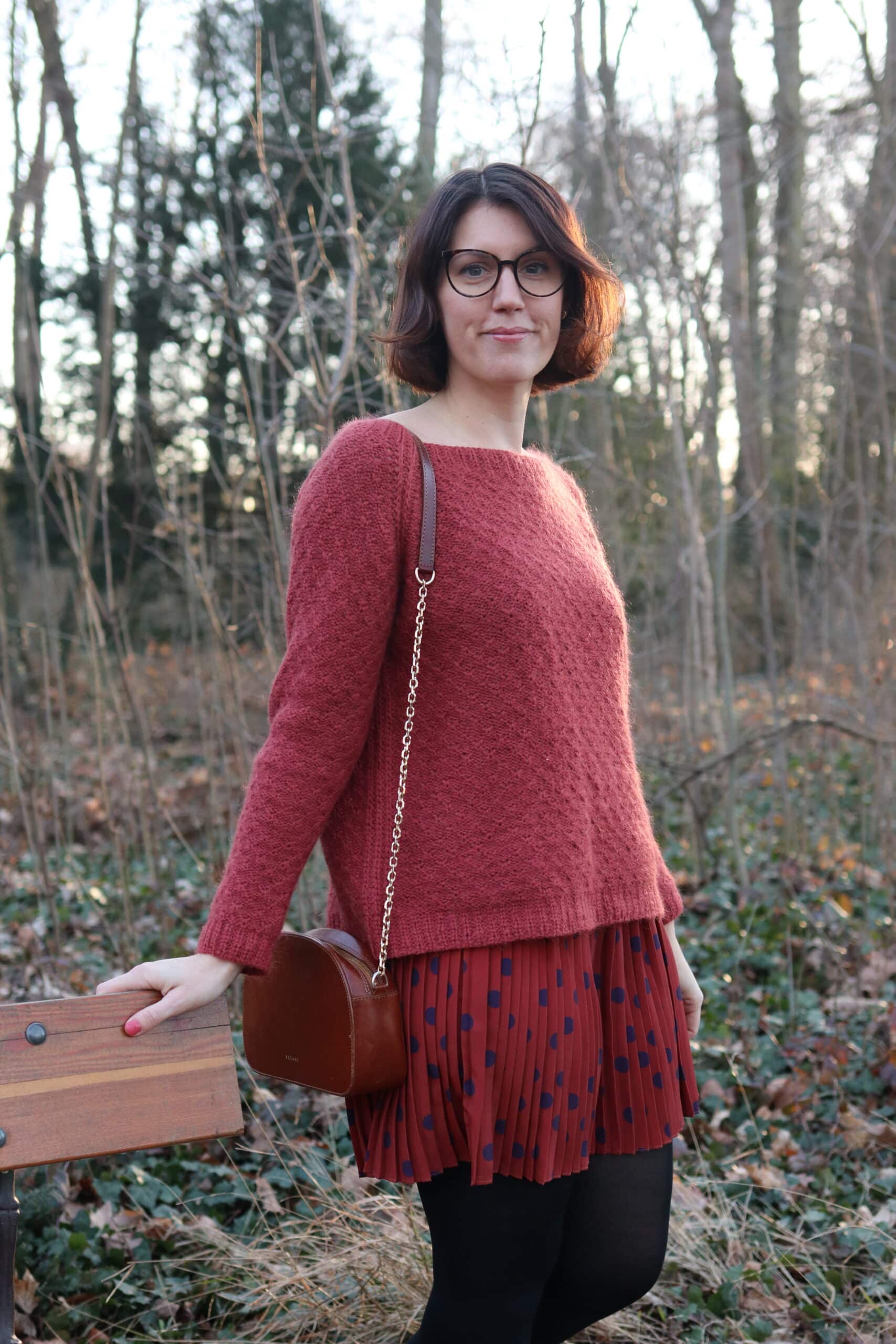 mohair et soie terracotta lise tailor