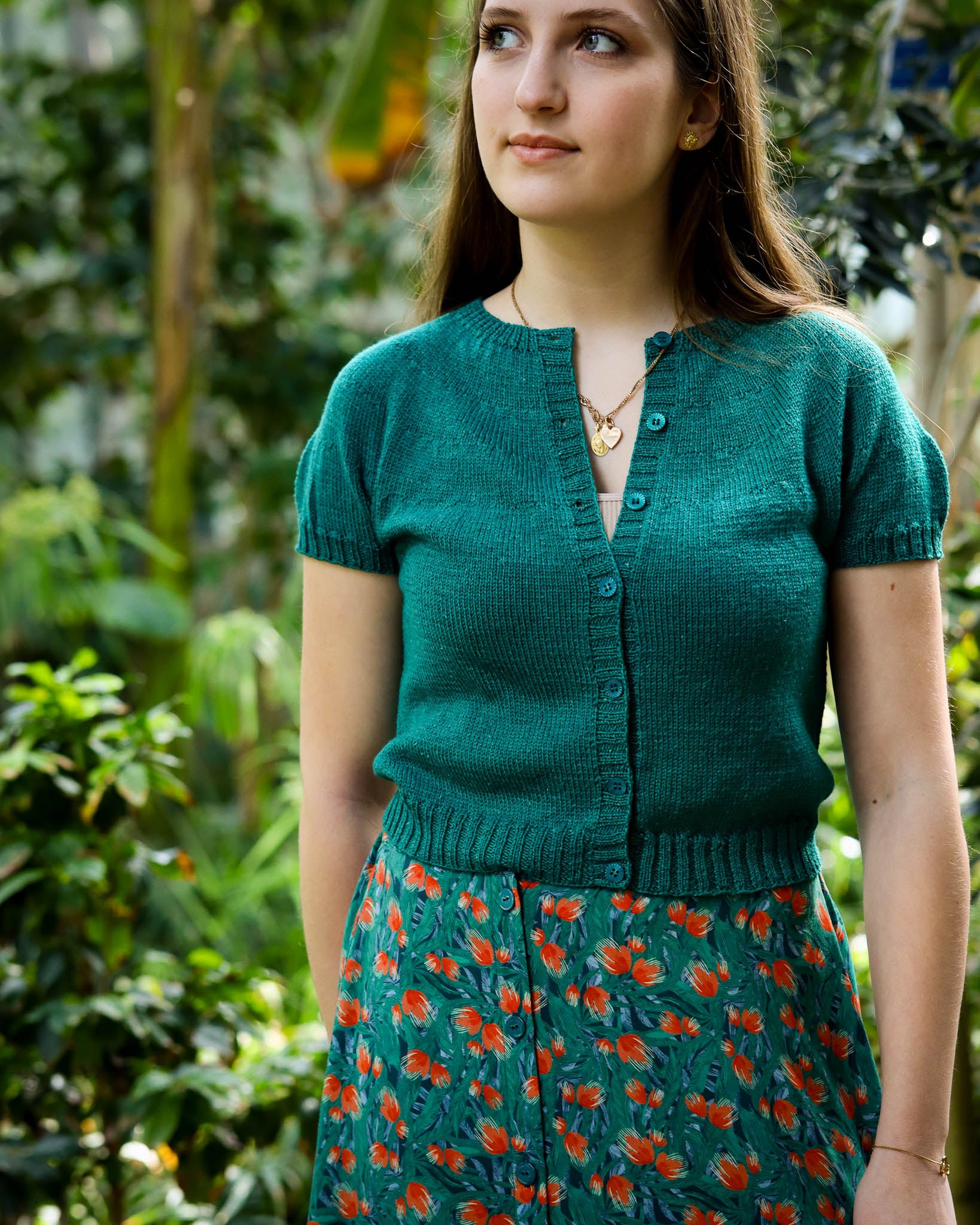 Pull - Gilet Rosée fingering - PDF