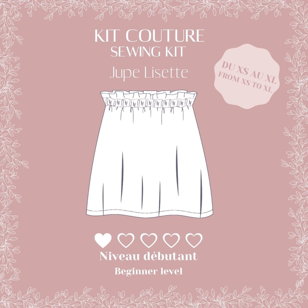 Apprenez à coudre avec notre jupe Lisette - 5 coutures seulement