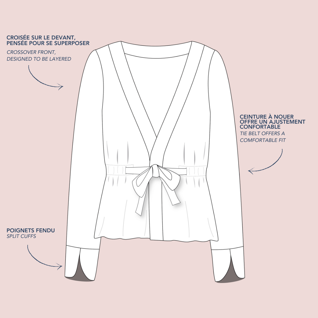 Blouse Liv - Pochette