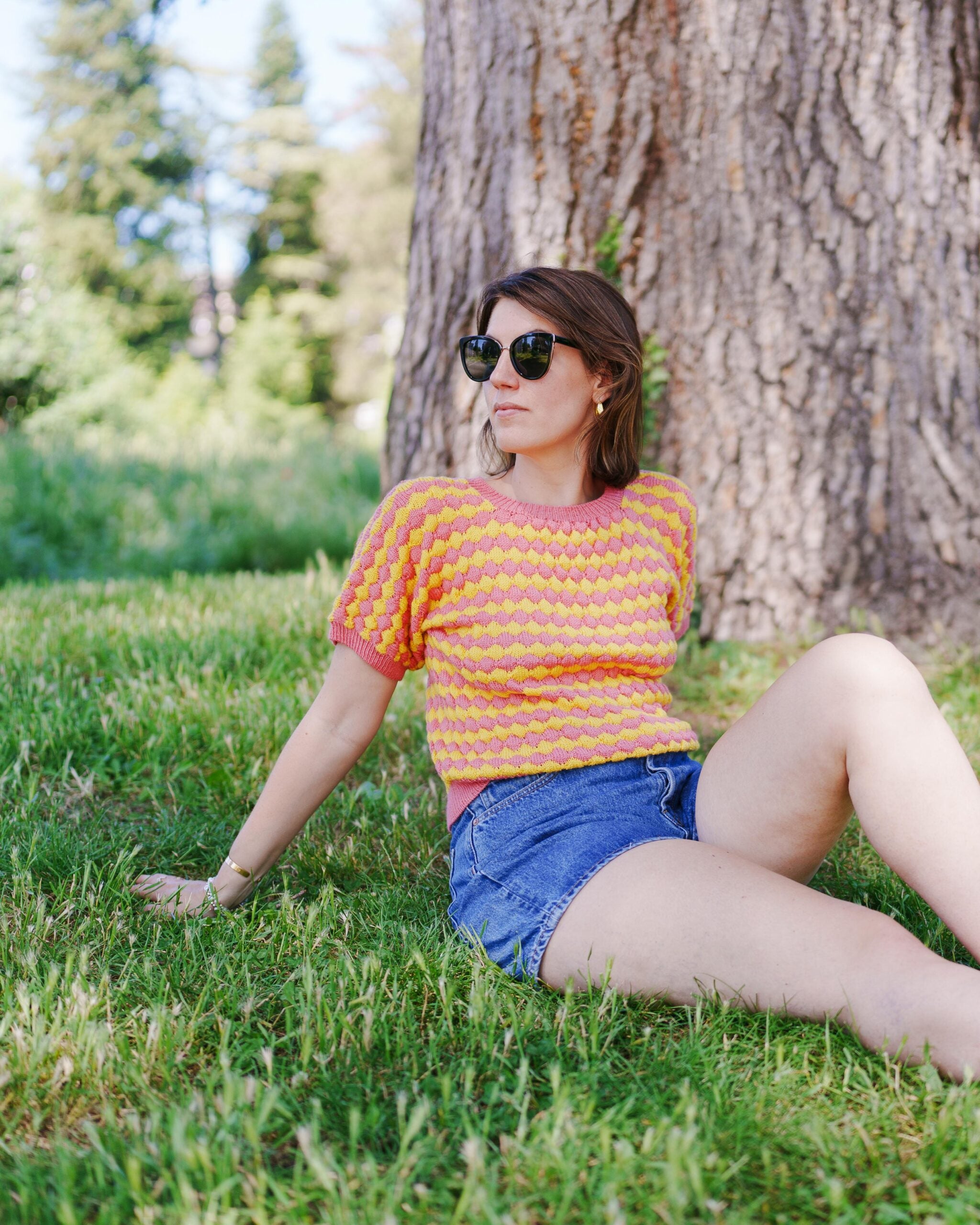 Kit tricot - Top Mona