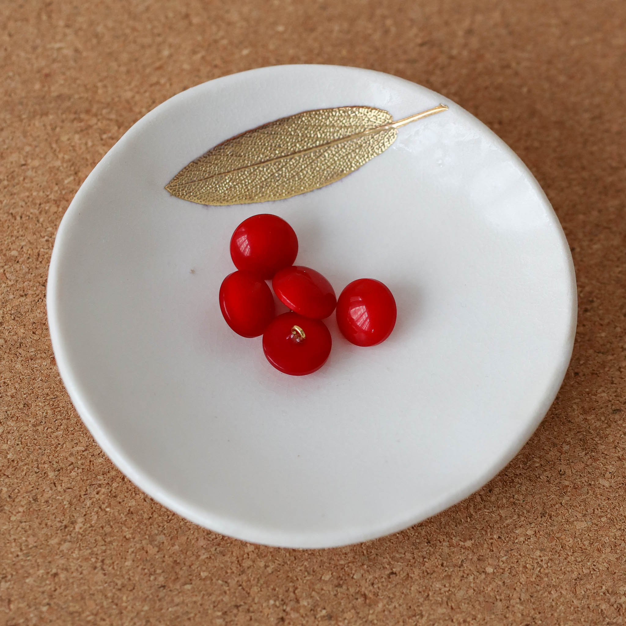 Bouton Moonlight - Red Poppy