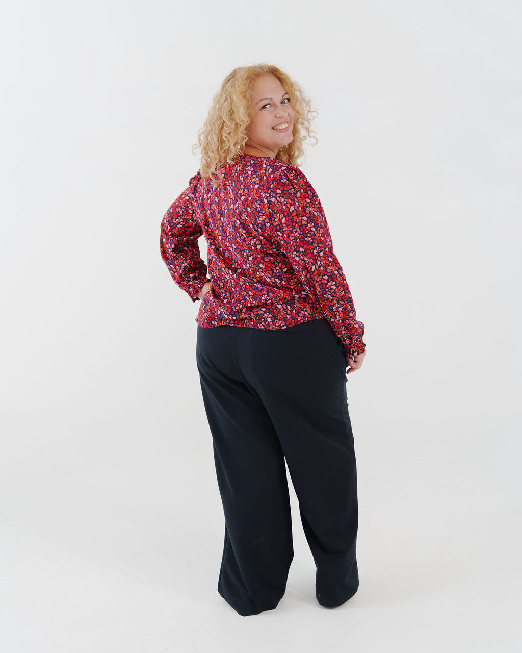 Gabardine stretch NOIR - COUPONS