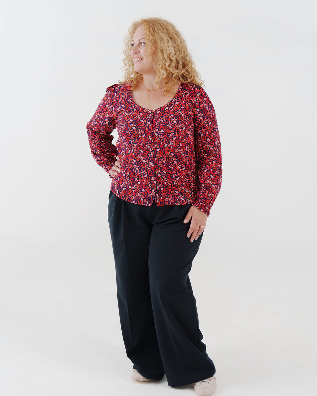 Gabardine stretch NOIR - COUPONS