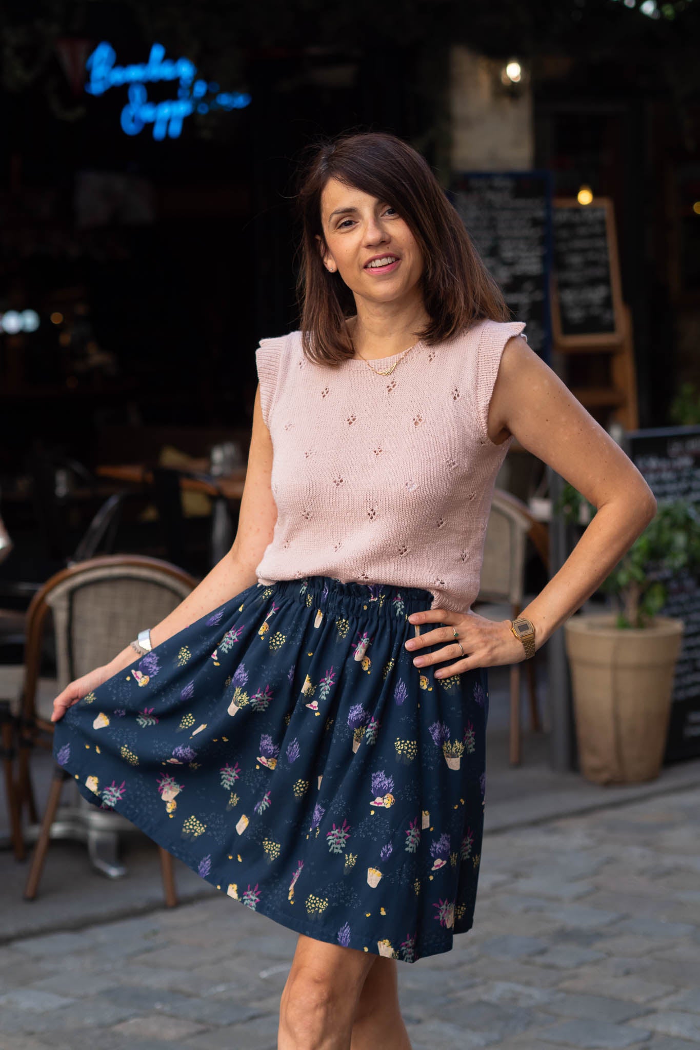 Kit tricot - Slipover Opale