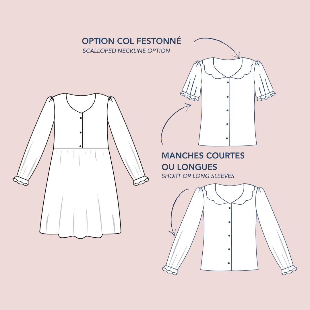 PETITE Robe Comète - Pochette