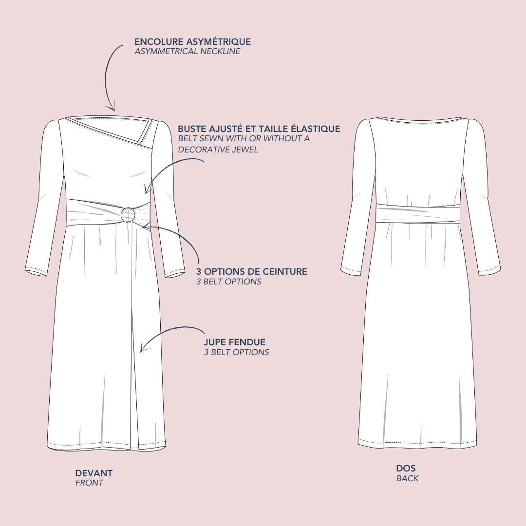 Robe Queenie - Pochette