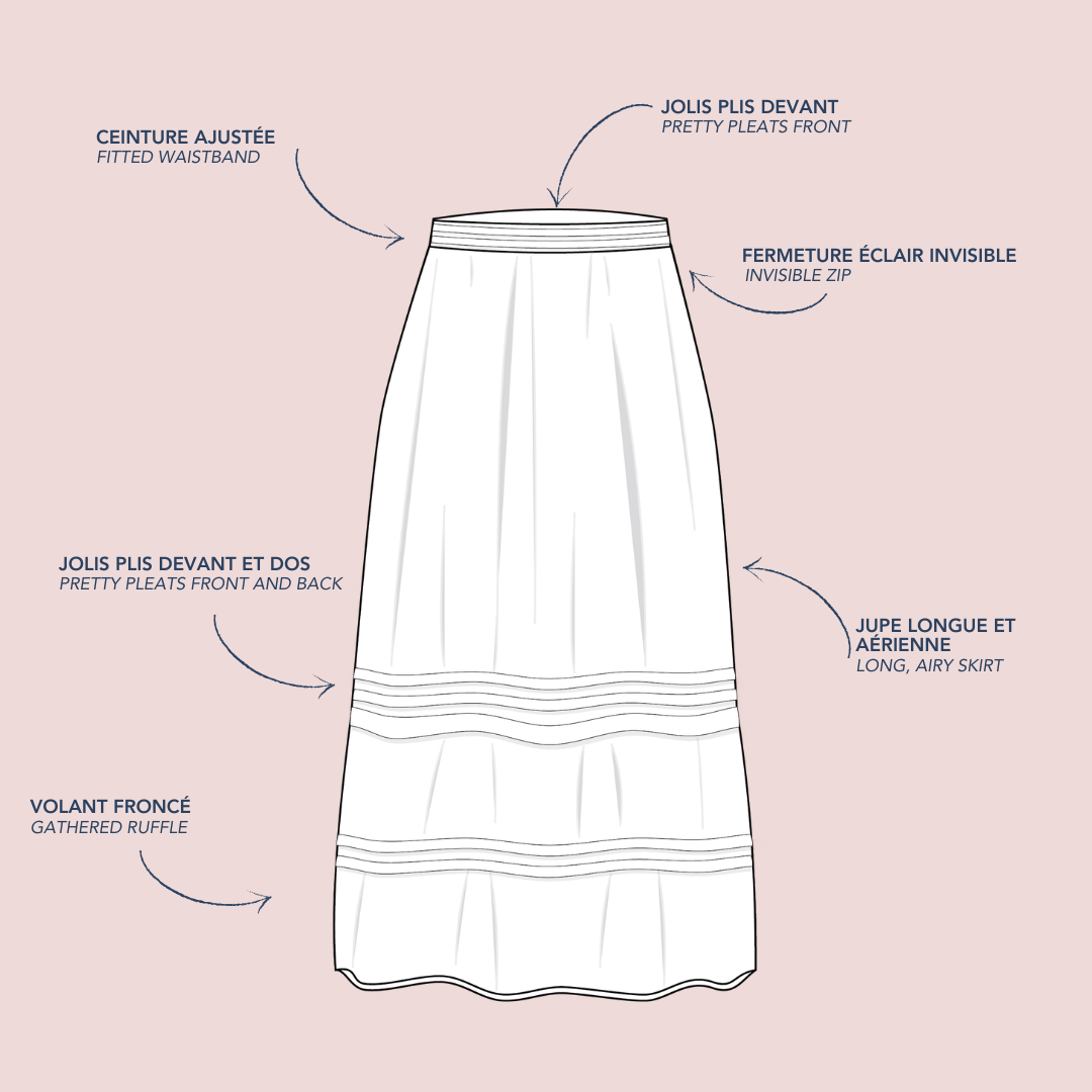 Rose Mary Skirt - PDF