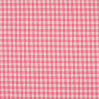 Cotton Poplin - Gingham 5mm - Pink