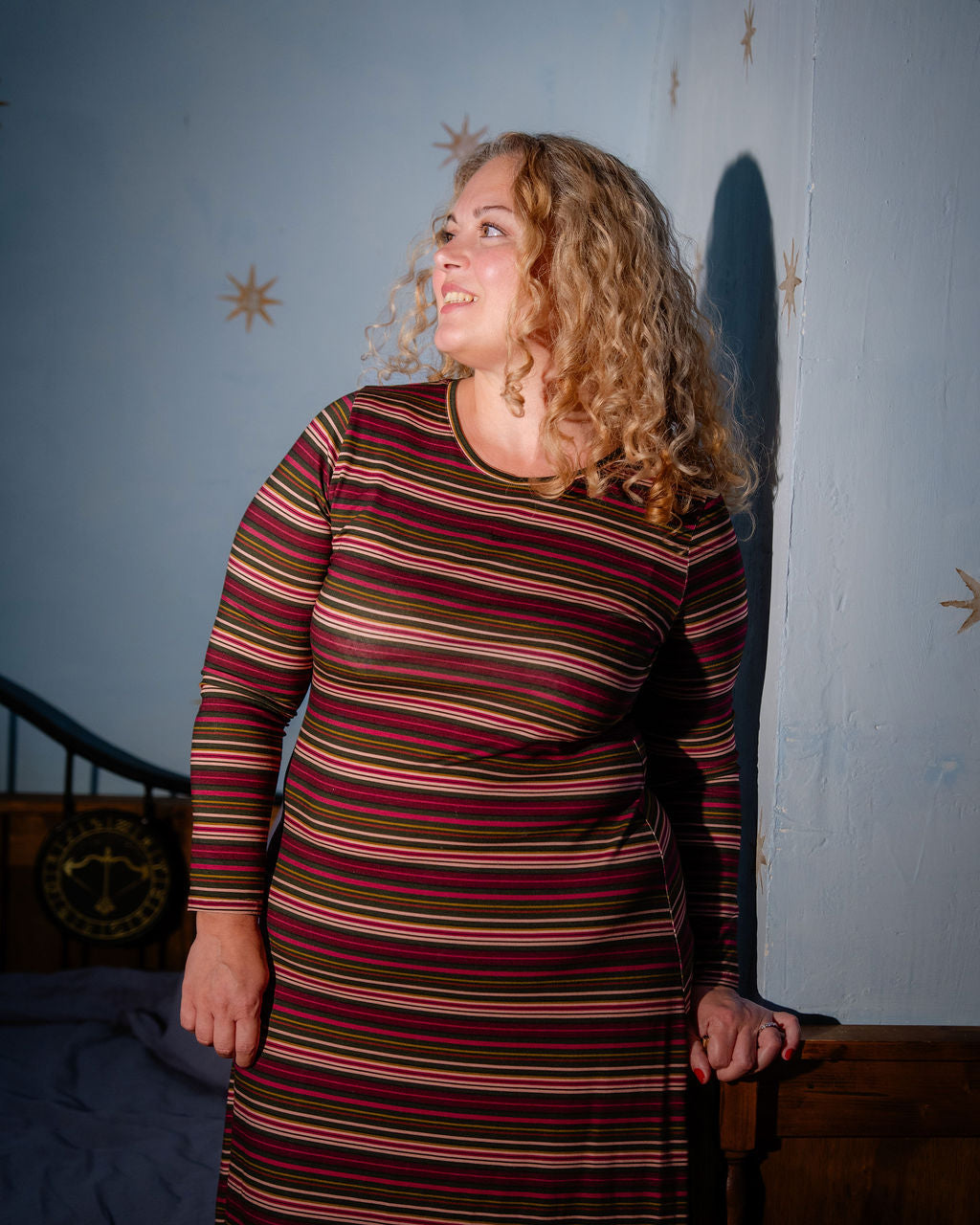 JERSEY de viscose - Velvet Stripes