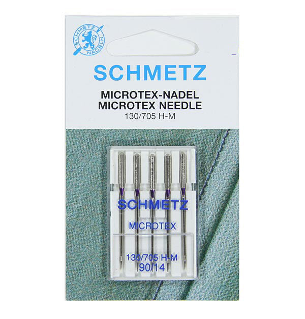 Mercerie – Set d'aiguilles microfibre 70 Schmetz