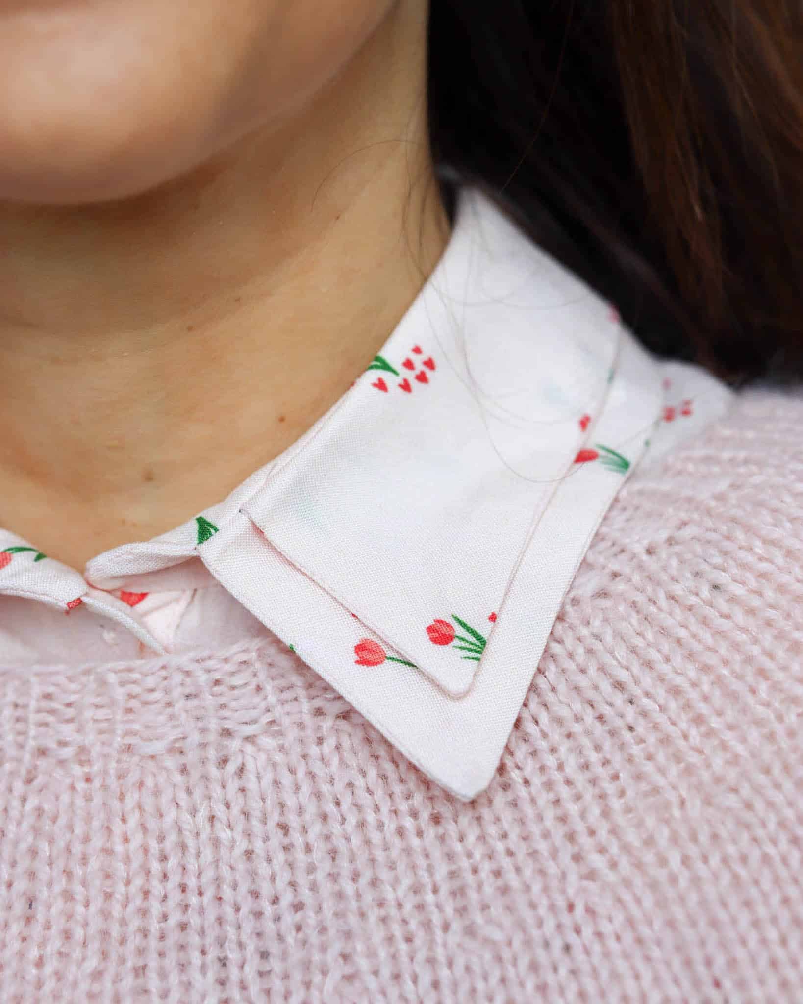 Col et poignets Joli Coeur - PDF