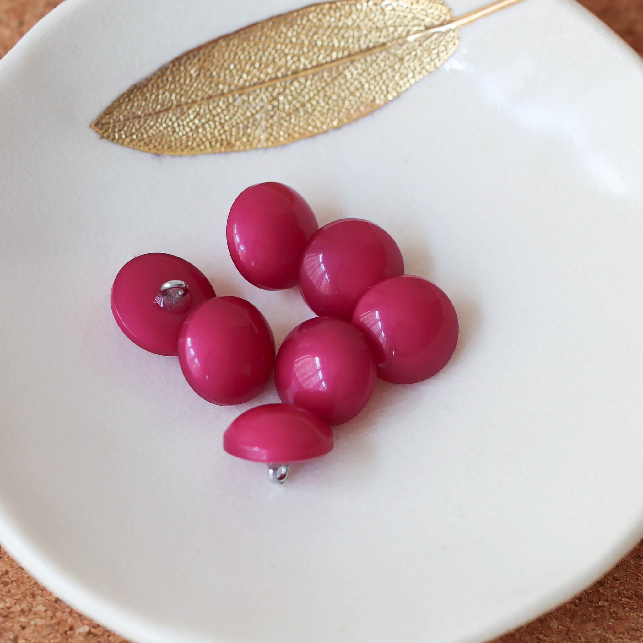 Bouton Moonlight - Fuchsia