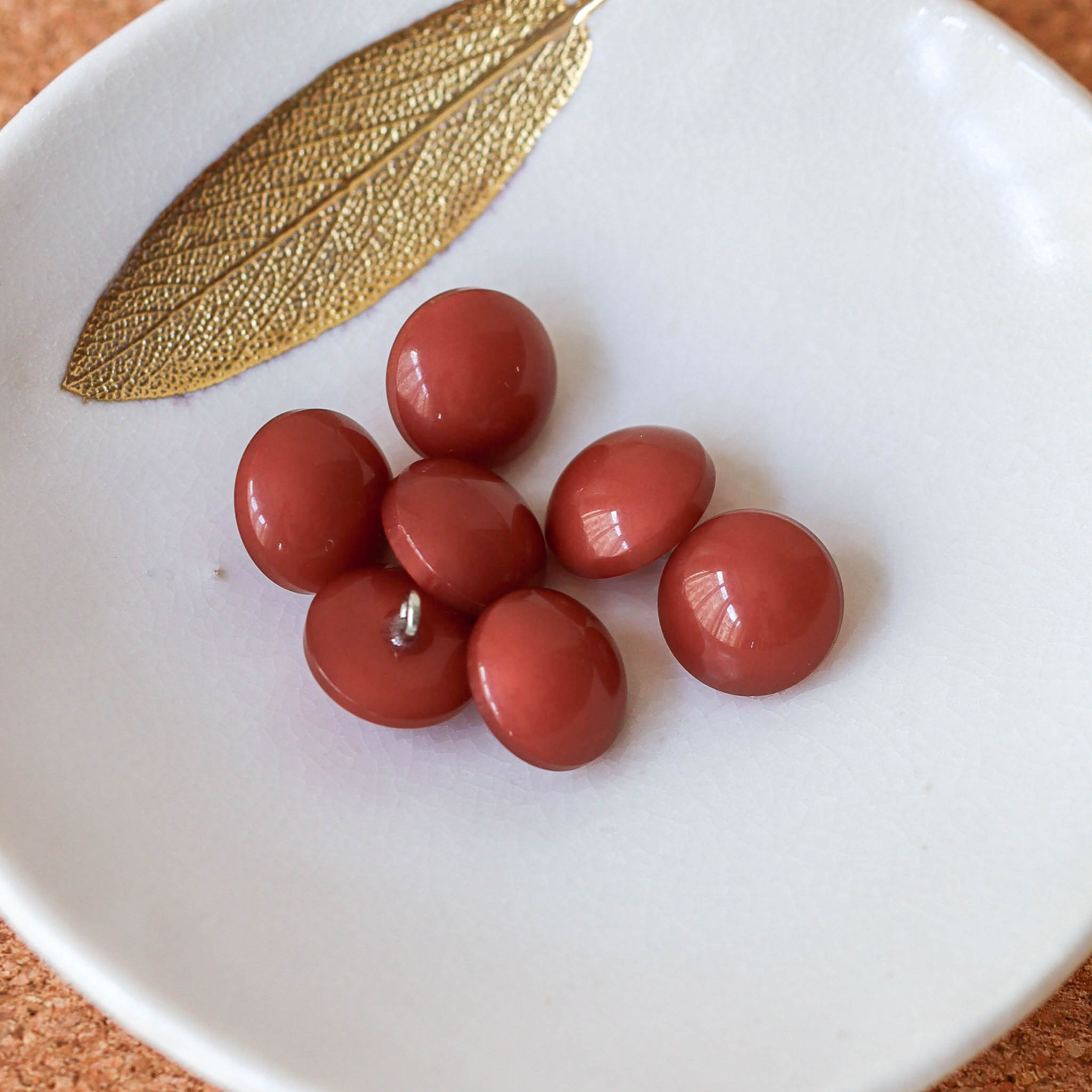 Bouton Moonlight - Terracotta