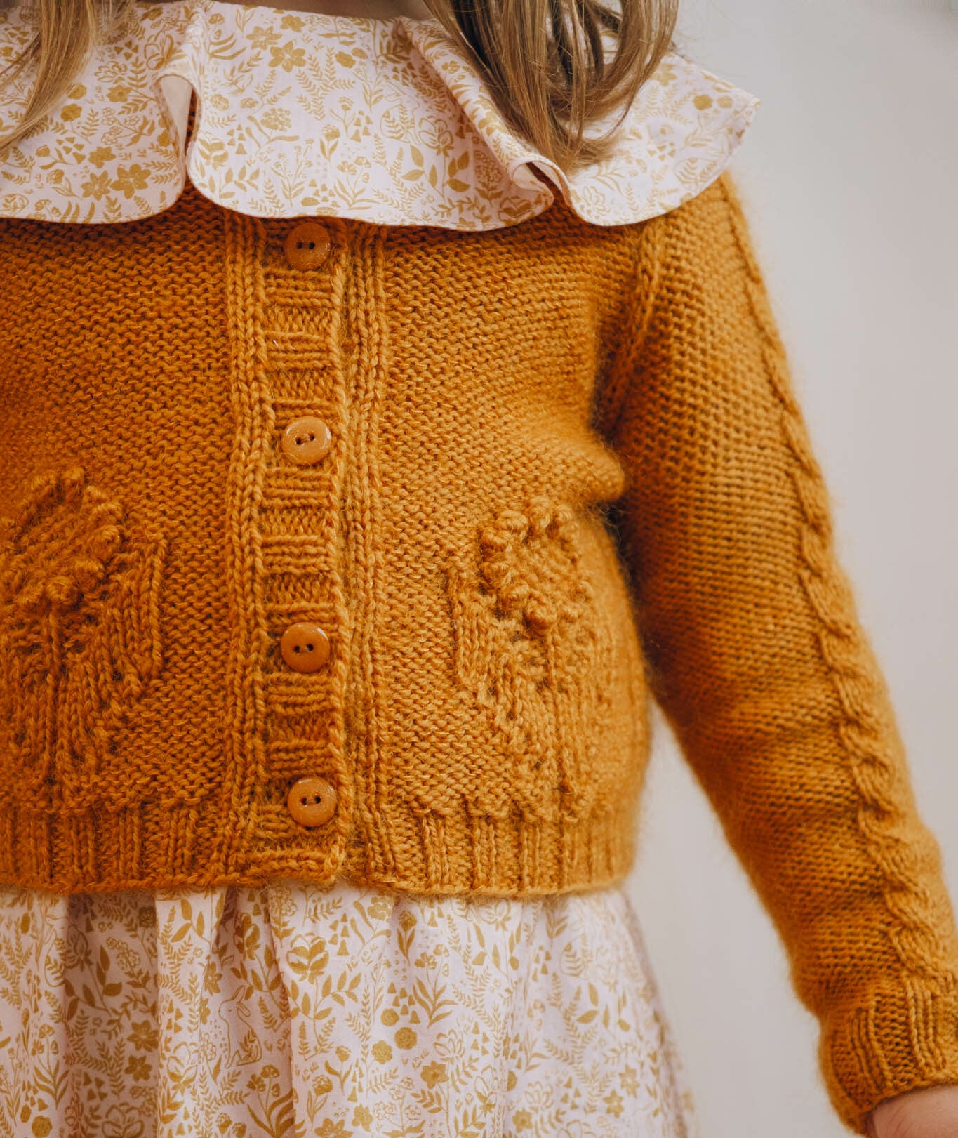 PETITE Gilet Fleur - PDF