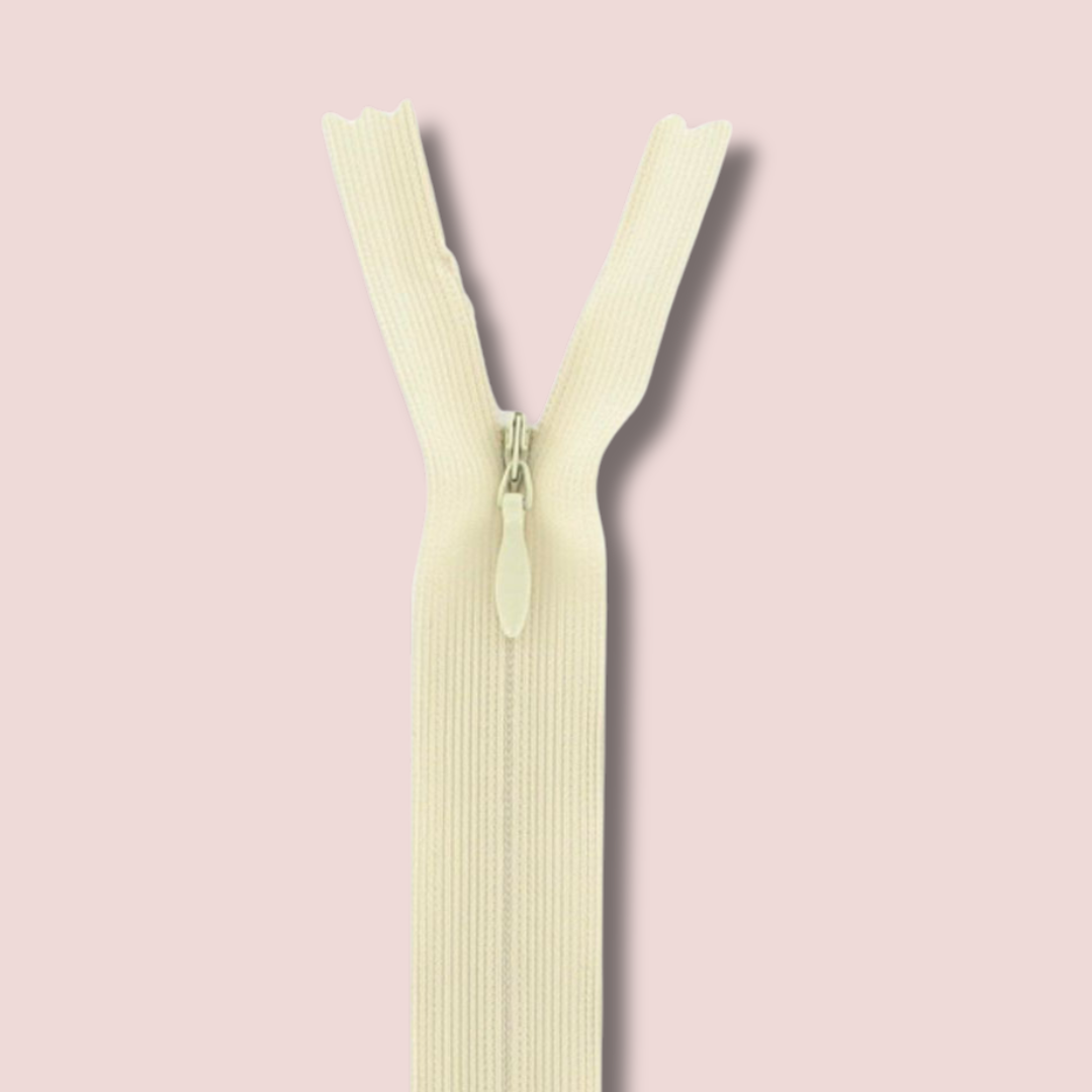 Invisible zipper - 40 cm - Ivory