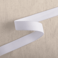 20mm underbust elastic - White - sold by the meter
