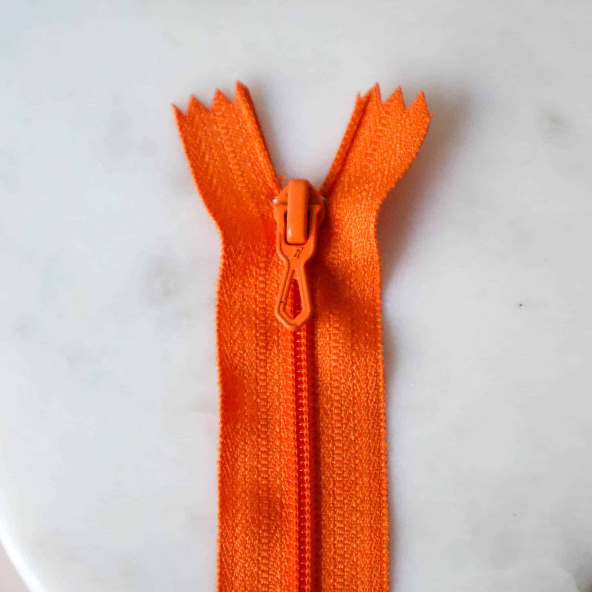 Fermeture éclair - Caramel