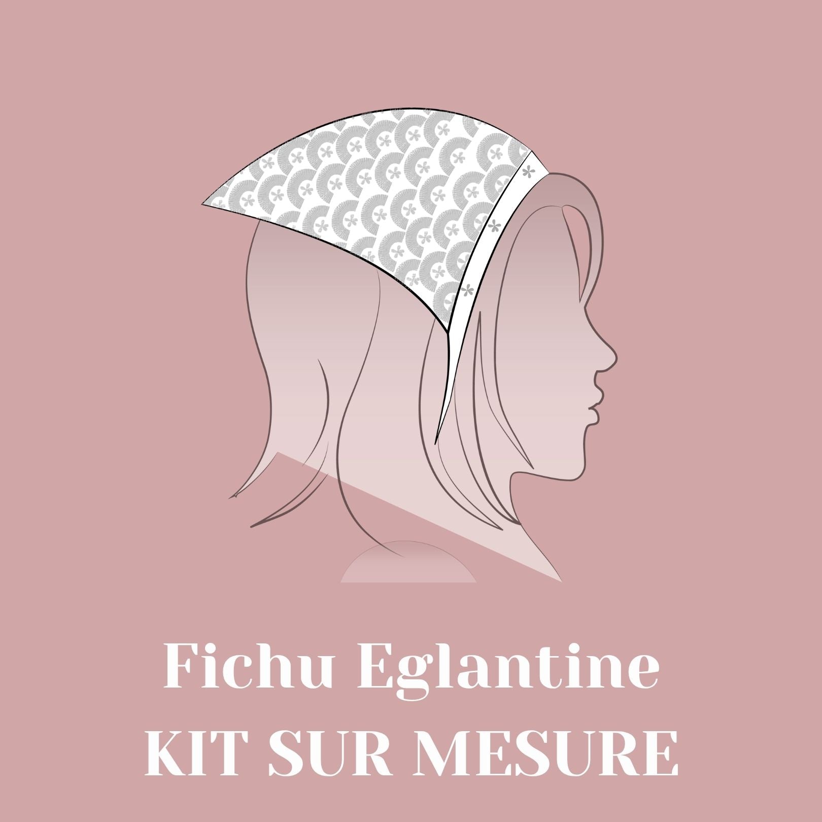 Kit tricot - Fichu Eglantine