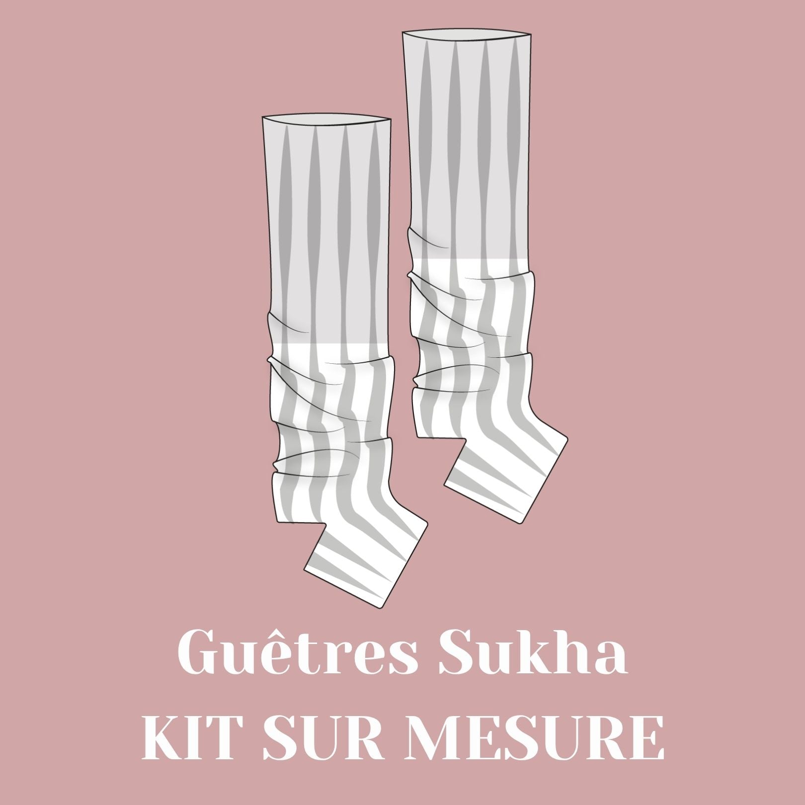 Kit tricot - Guêtres Sukha