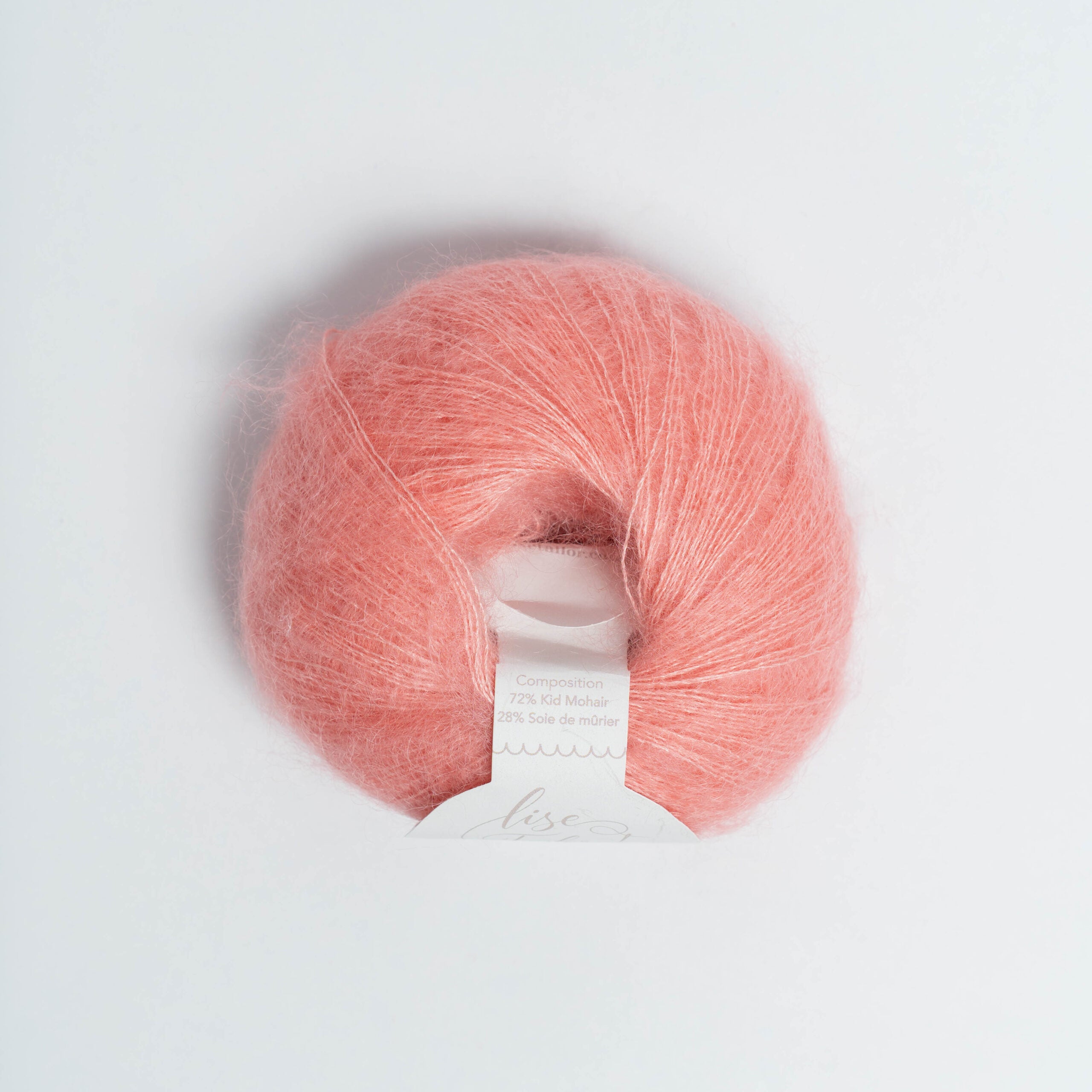 Mohair & soie - Corail