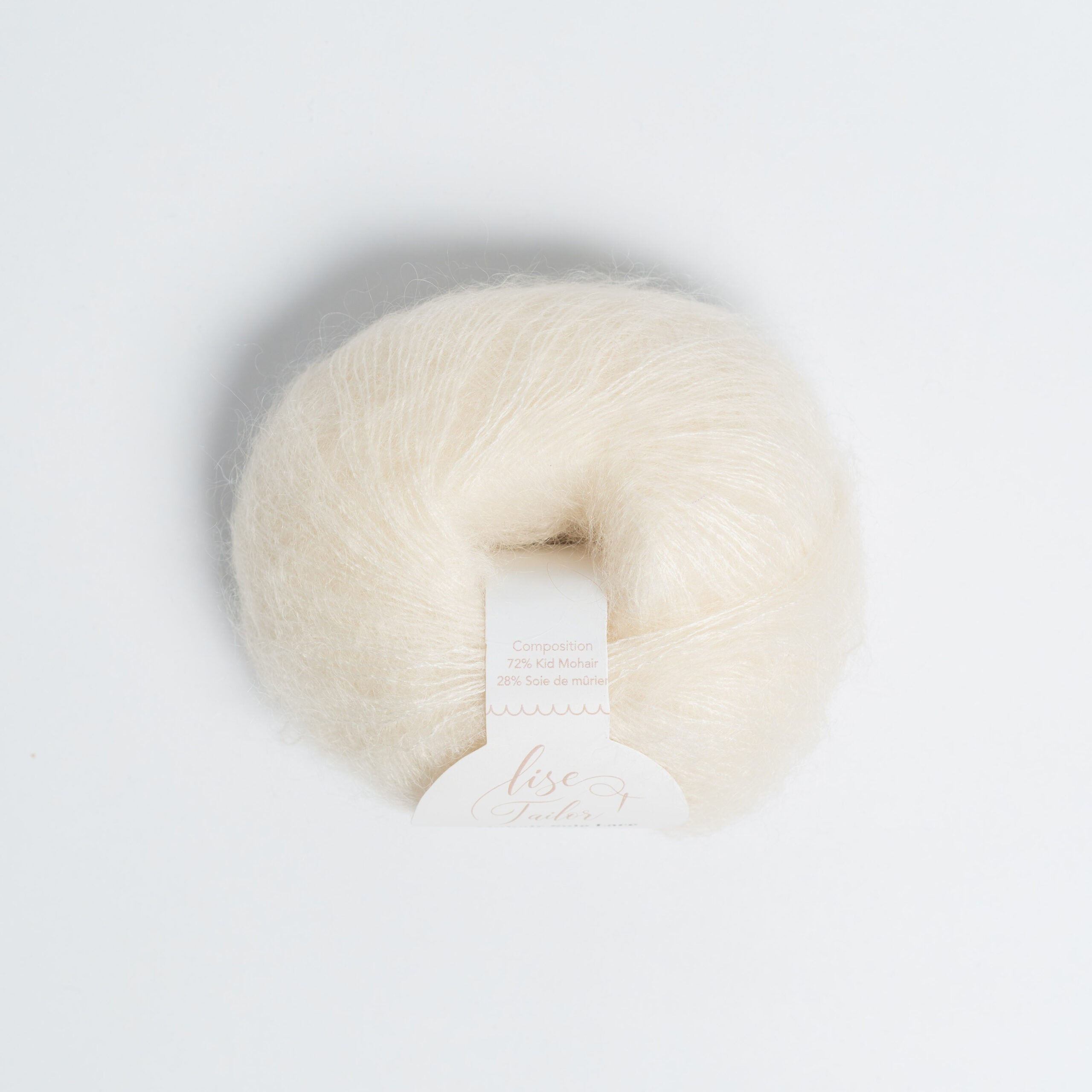 Mohair & soie - Ivoire