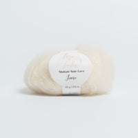 Mohair & soie - Ivoire