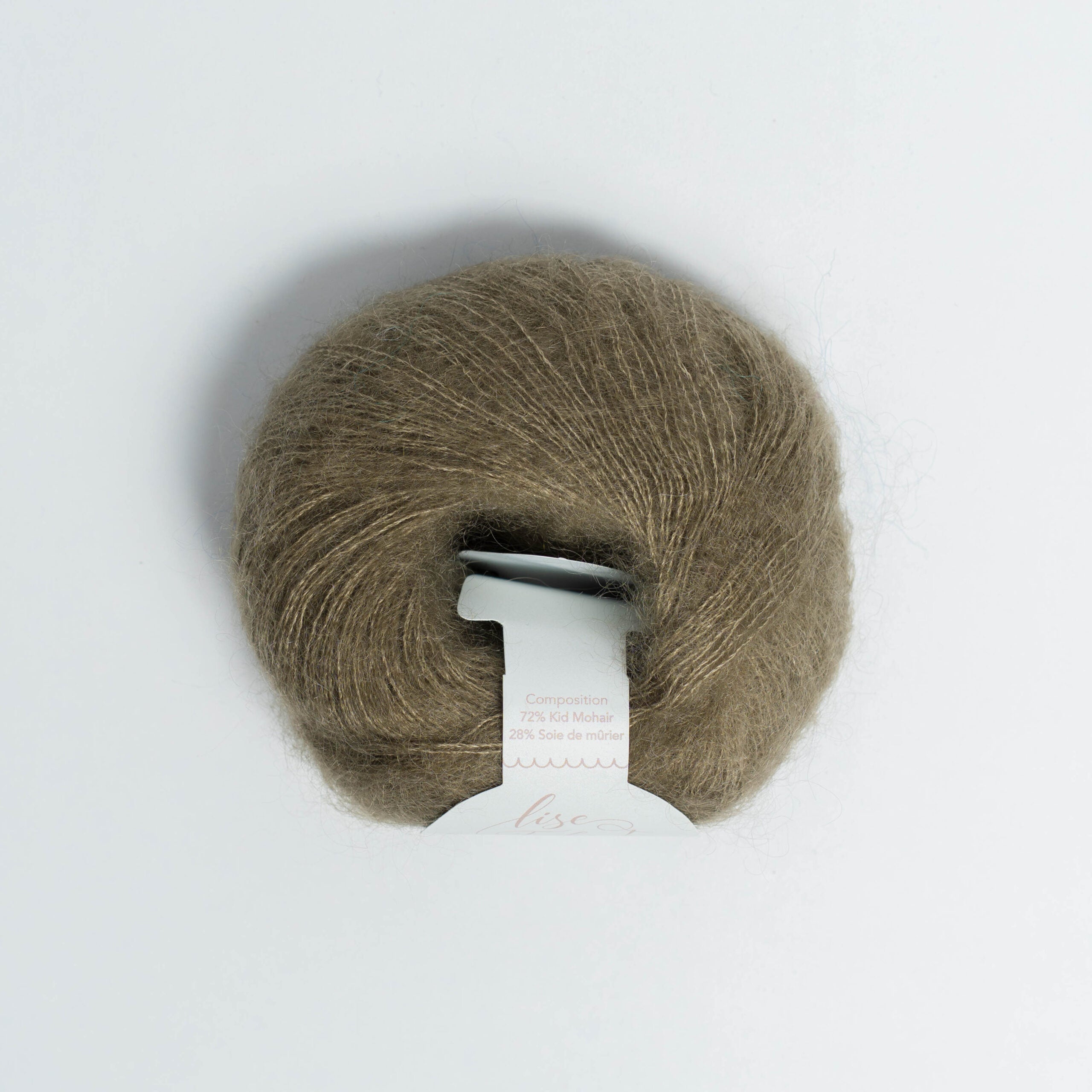 Mohair & soie - Kaki