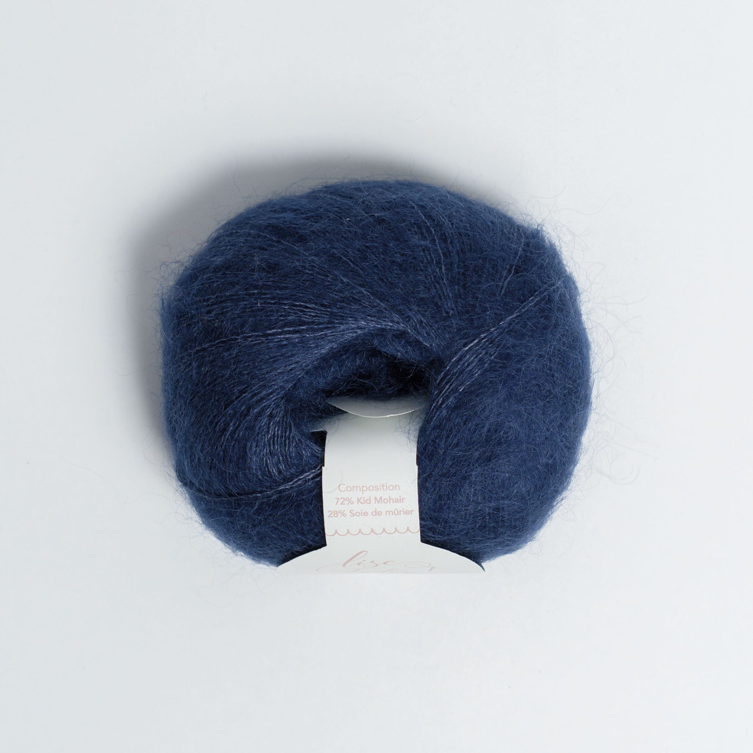 Silk Mohair - Navy blue