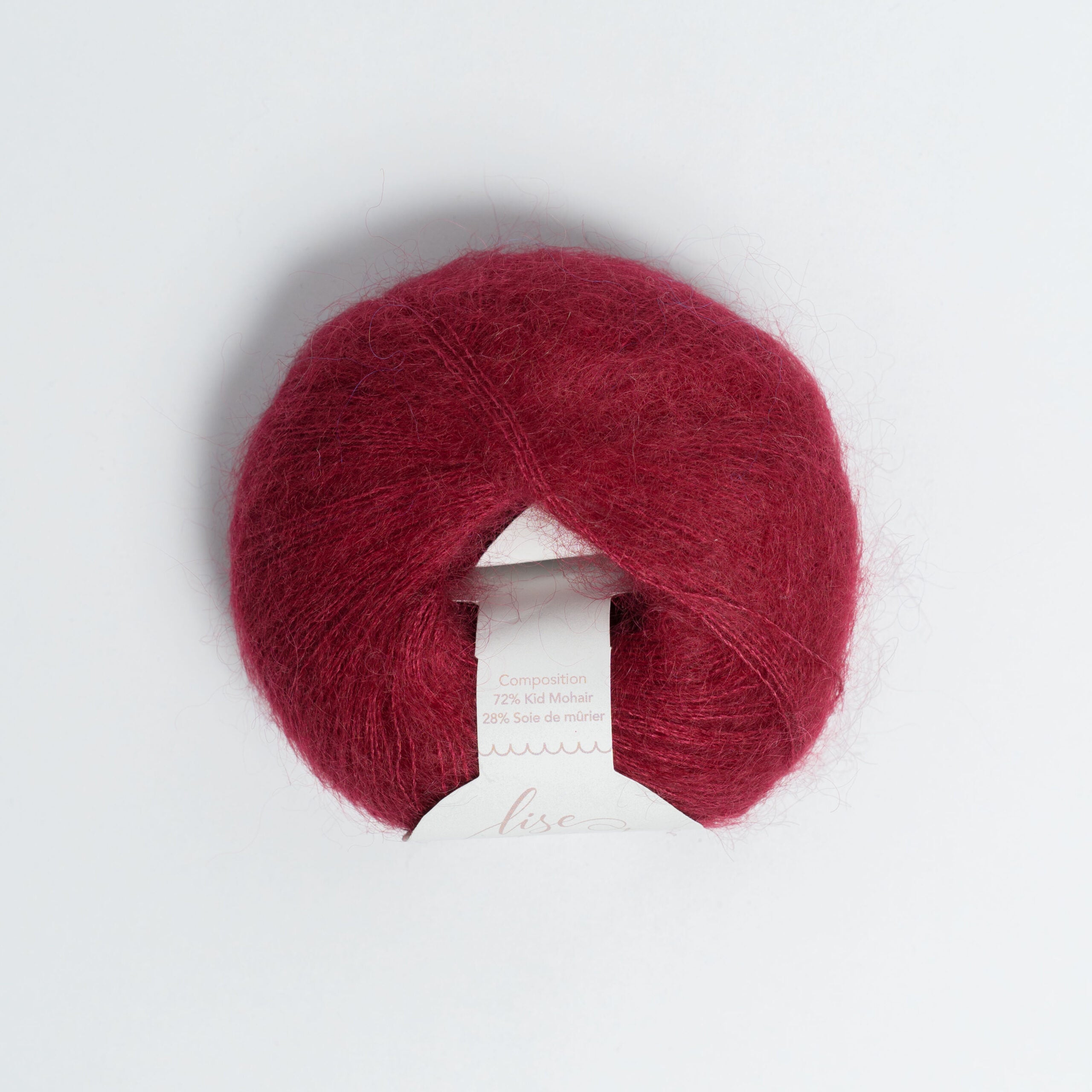 Mohair & soie - Prune