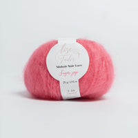 Mohair & soie - Sugar Pop