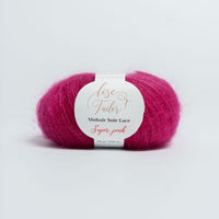 Mohair & soie - Super Pink