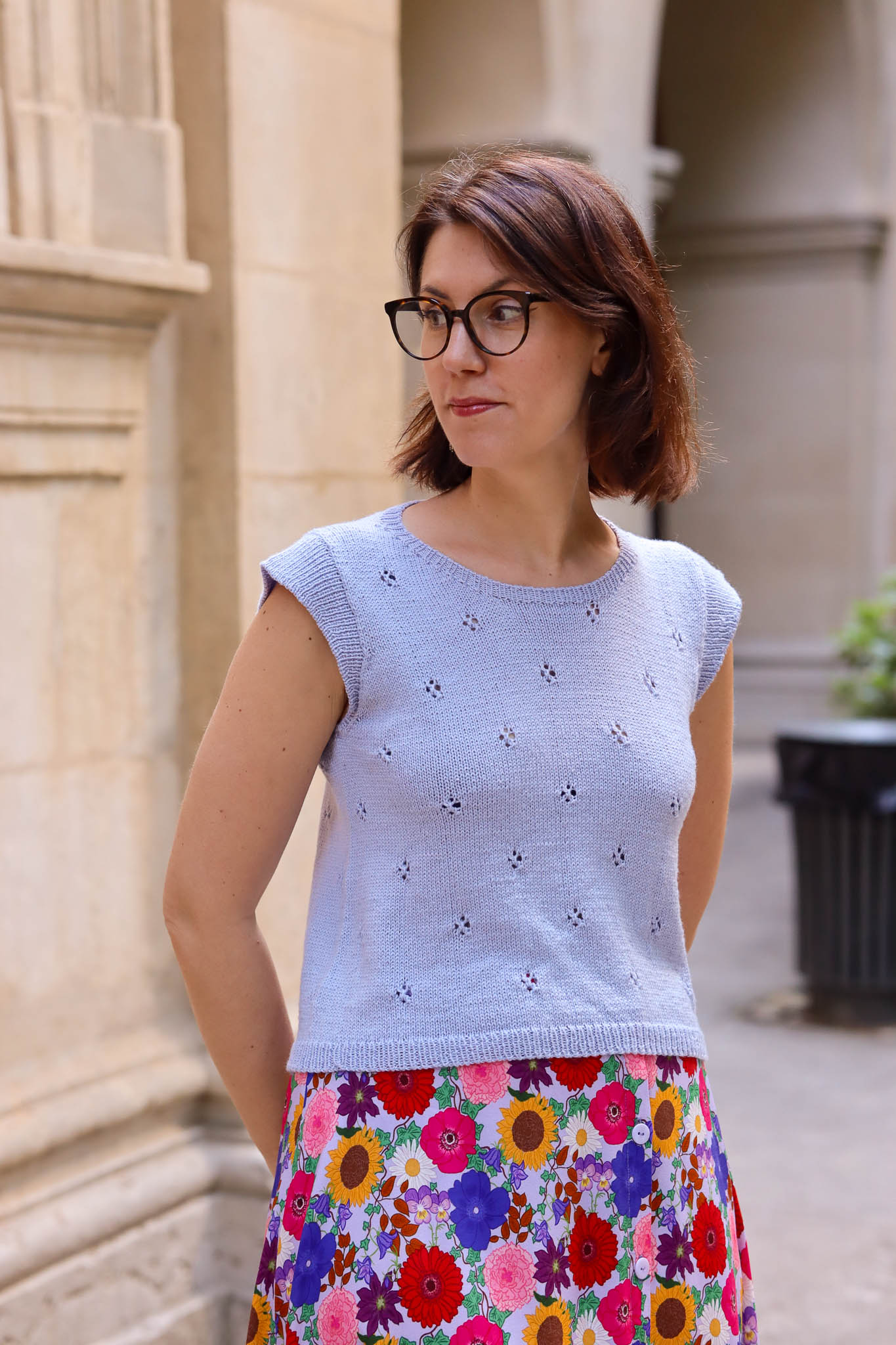 Kit tricot - Slipover Opale