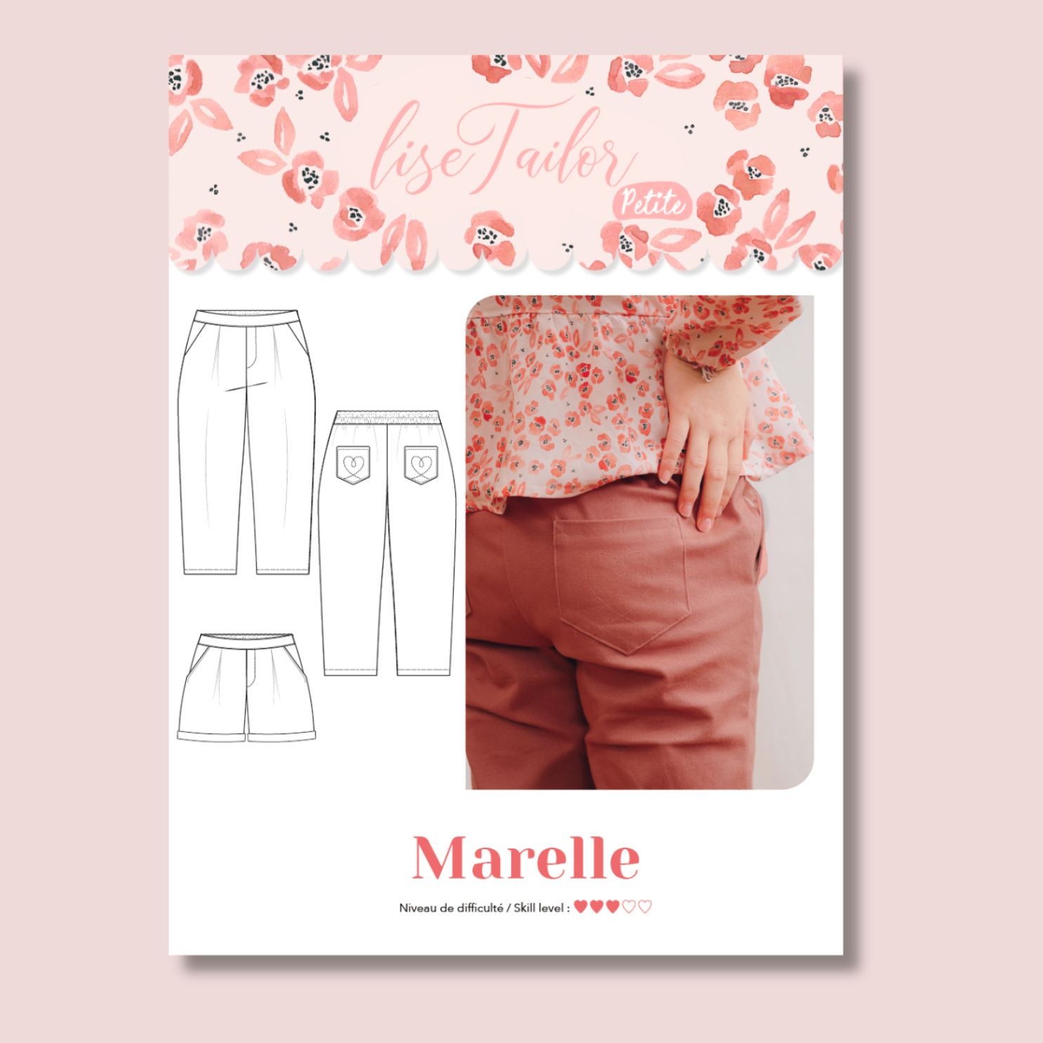 PETITE Pantalon MARELLE - Pochette