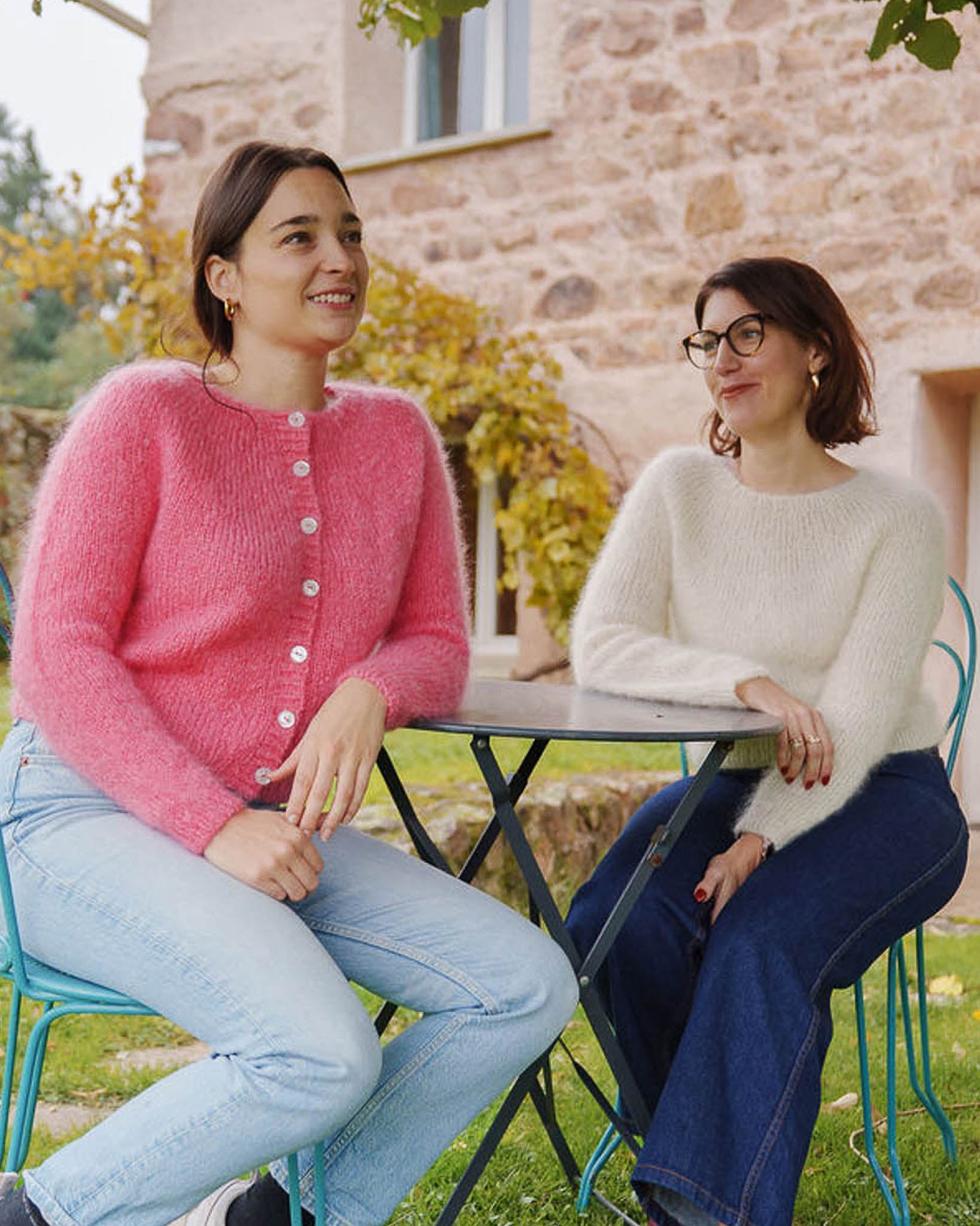 Kit tricot - Pull-Gilet Rosée Cumulus