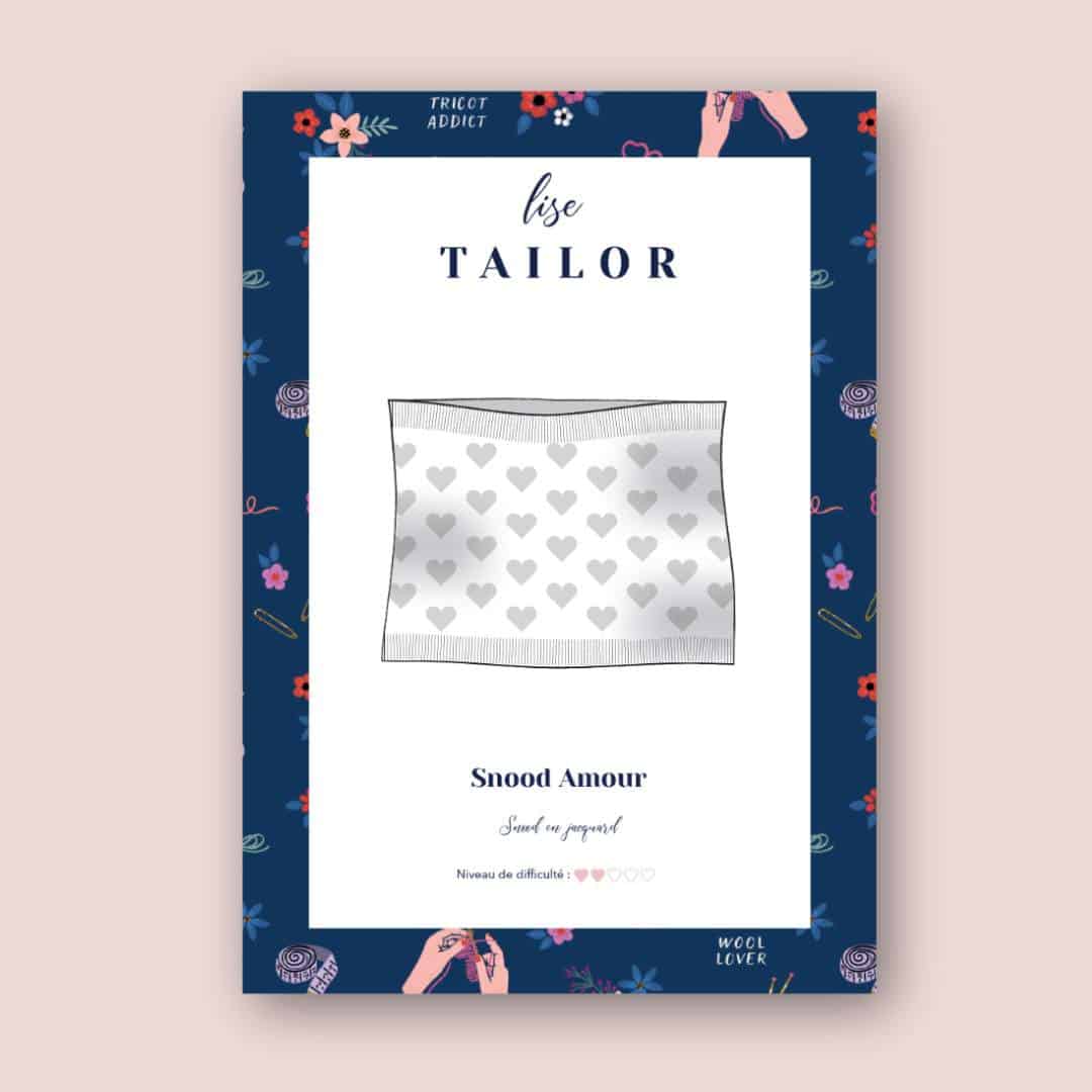 Snood Amour - PDF (Débutant)