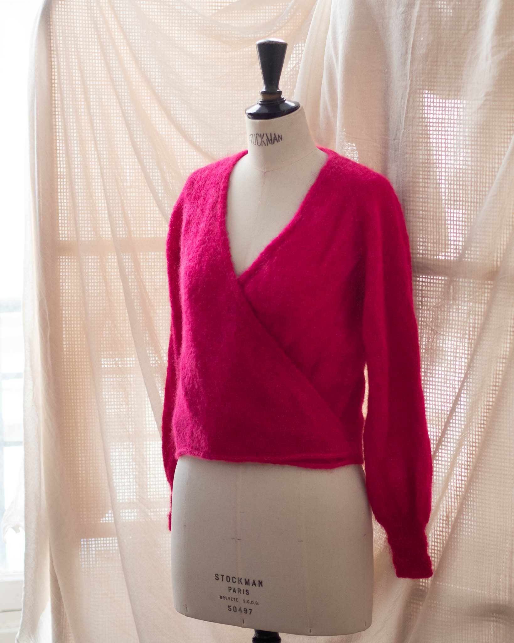 Mohair & soie - Super Pink